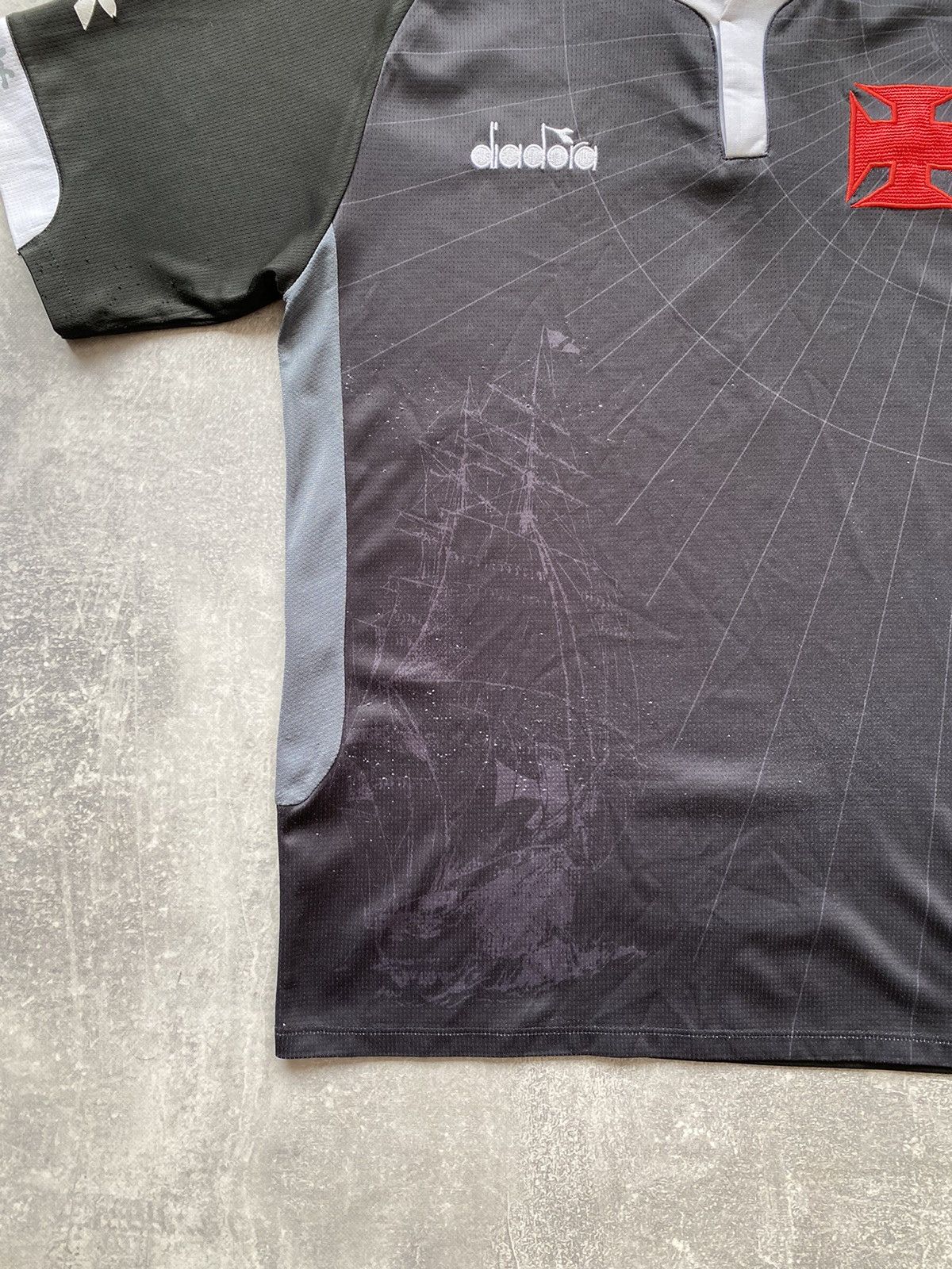 Vintage Diadora Vasco da Gama 120 years Soccer Football Jersey Size US L / EU 52-54 / 3 - 3 Thumbnail