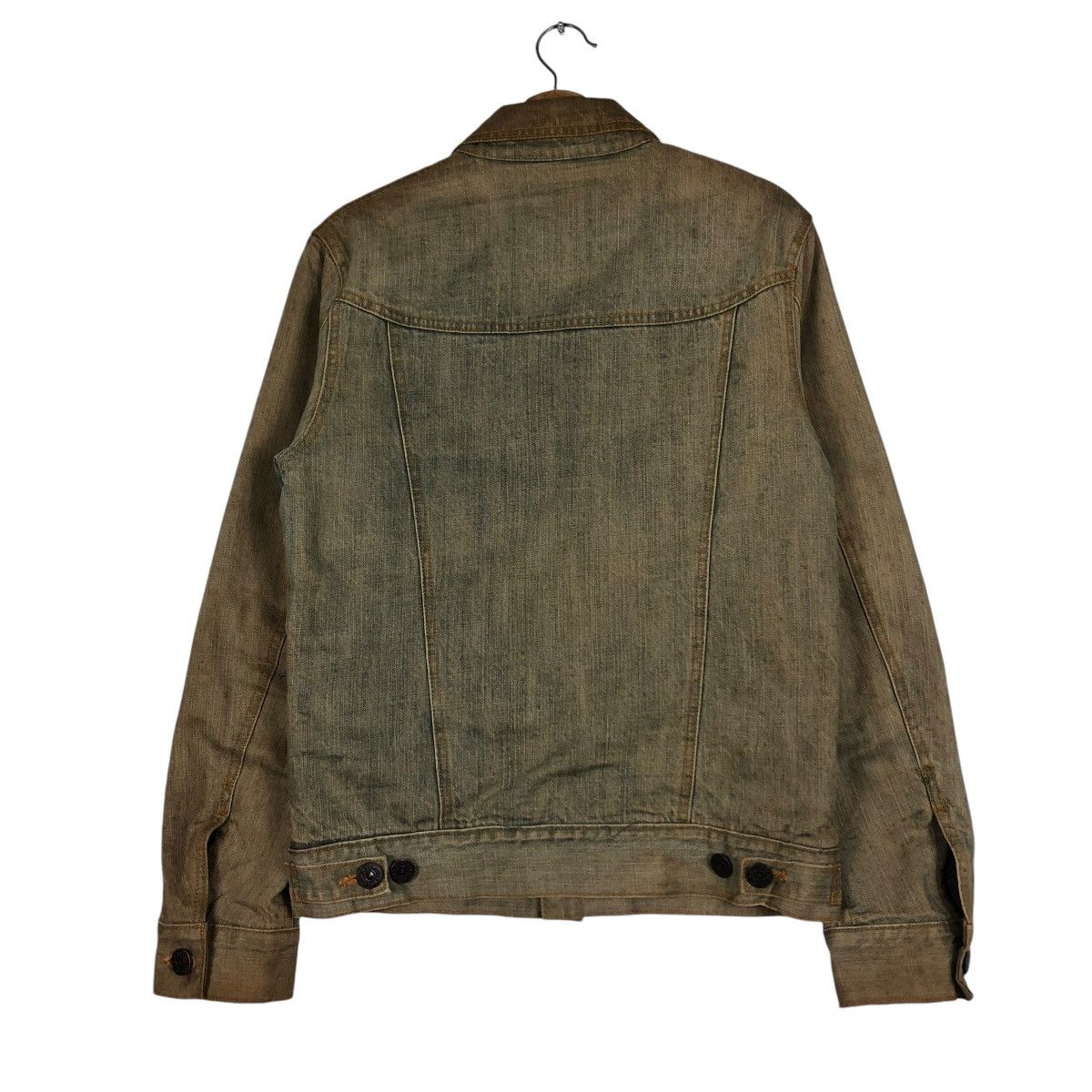 Hysteric Glamour 🔥VINTAGE CROPPED BIKER DENIM JACKET SLYZ JAPAN MADE Size US S / EU 44-46 / 1 - 8 Thumbnail