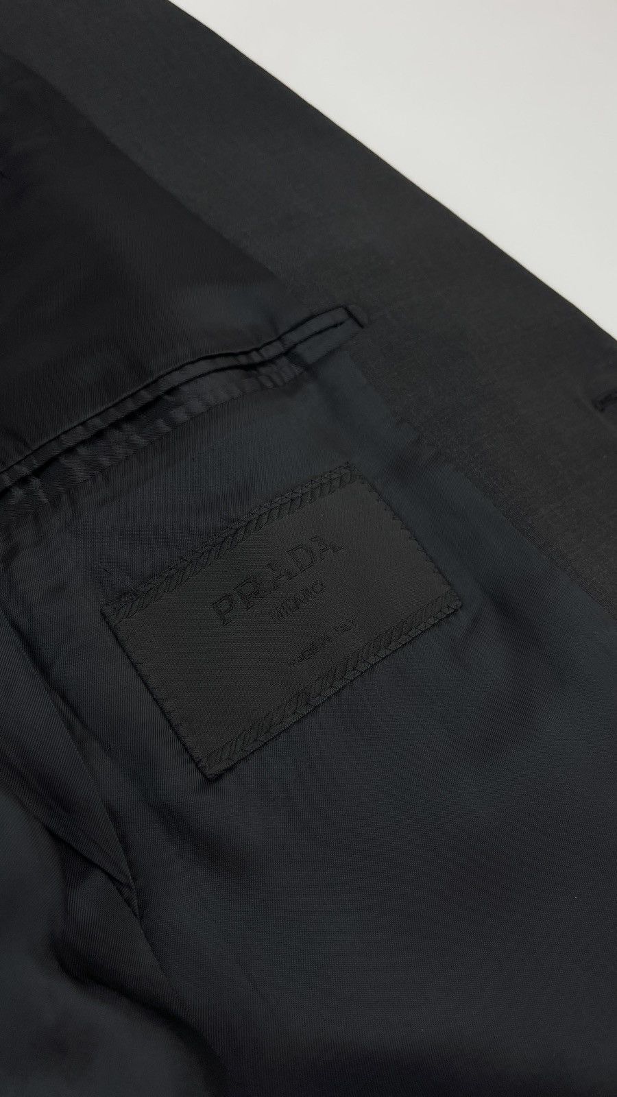 Prada Prada Milano 3 Btn Suit Jacket Size 40R - 7 Thumbnail