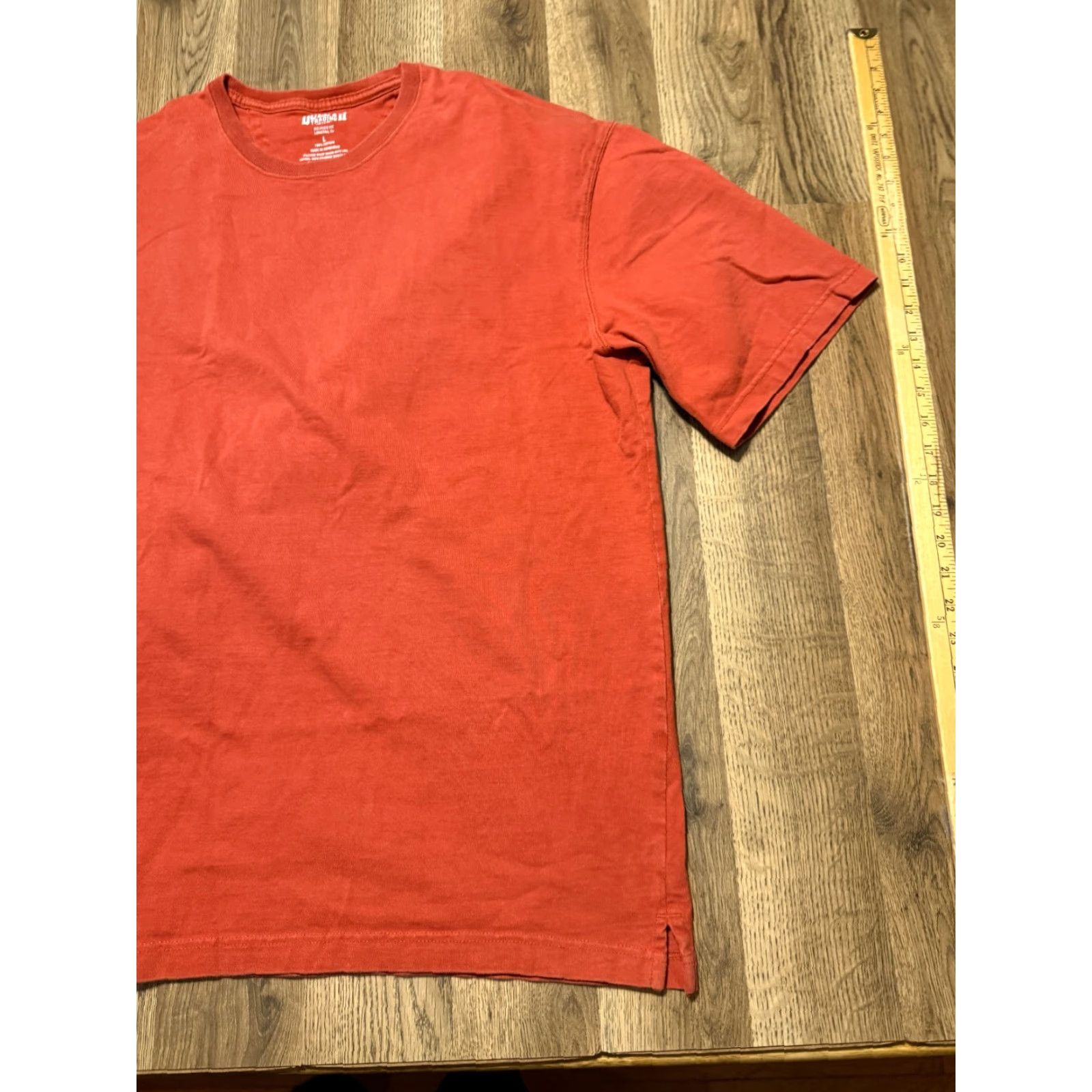CO Duluth Shirt Men Large Orange Crewneck Relaxed Longtail T-Shirt Size US L / EU 52-54 / 3 - 4 Thumbnail
