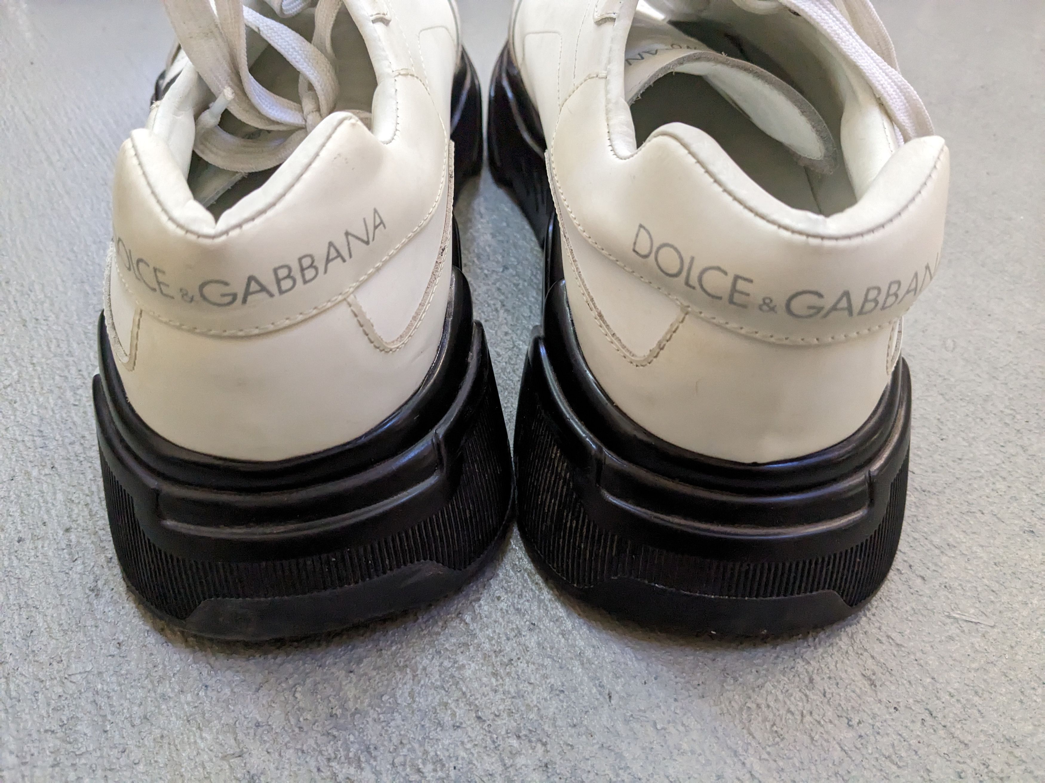 Dolce & Gabbana Dolce & Gabbana Daymaster Sneakers Size 10 White Leather Size US 10 / EU 43 - 13 Thumbnail