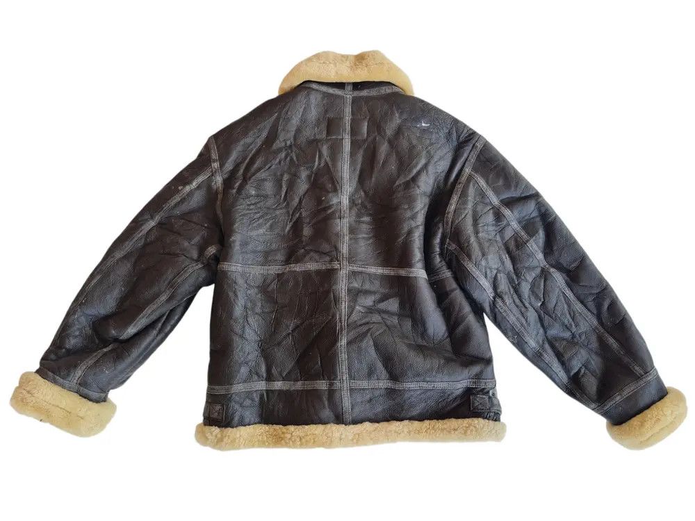 Vintage Vintage B3 Military US Air Force Leather Jacket Size US L / EU 52-54 / 3 - 3 Thumbnail