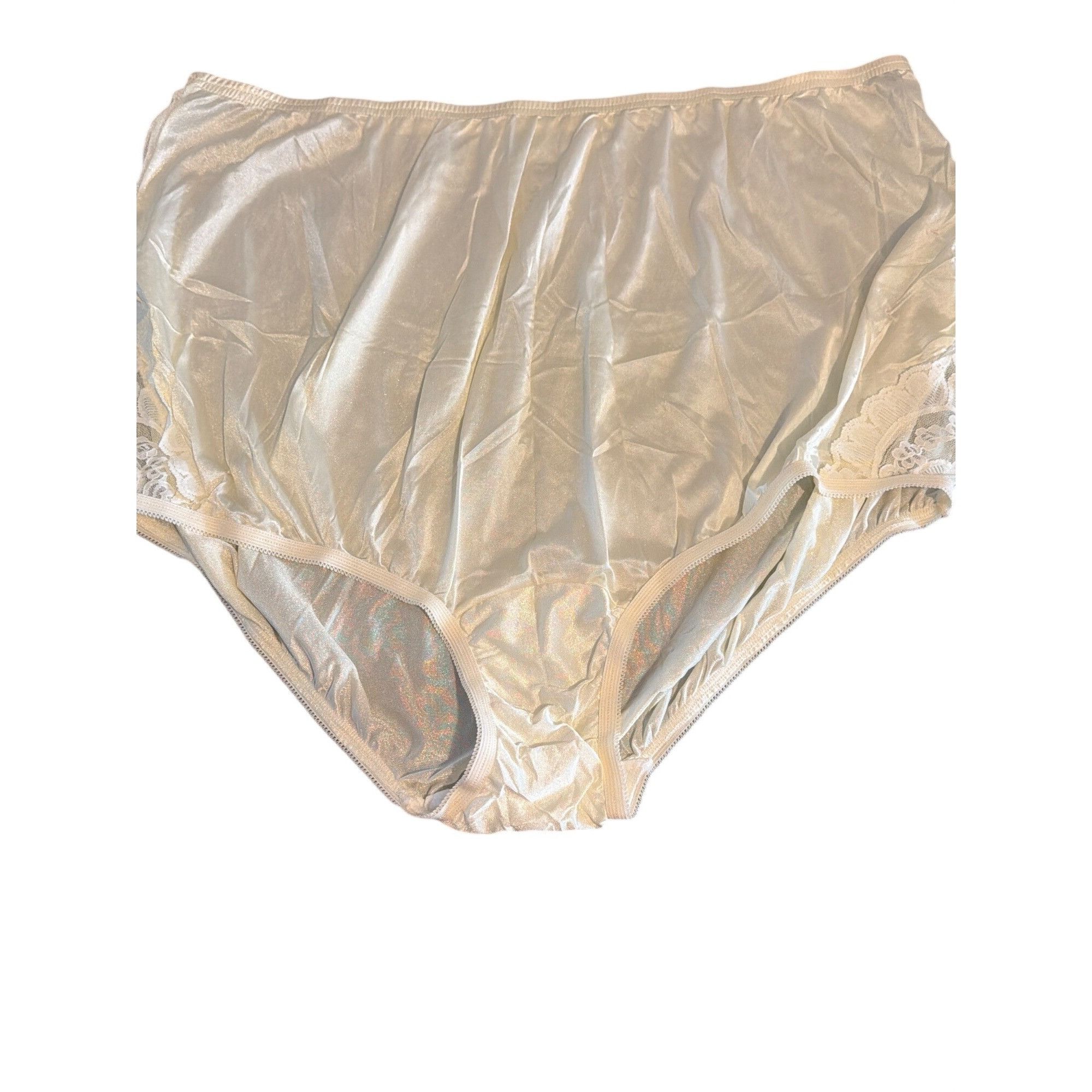 Other Vtg Vanity Fair 13801 Candleglow Nylon Brief Granny Panties Size ONE SIZE - 1 Thumbnail