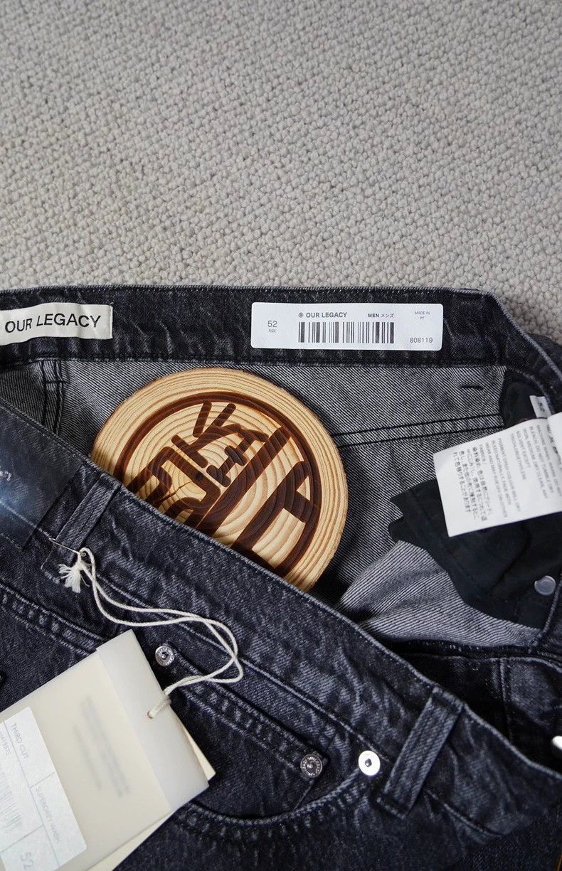 Our Legacy our legacy size 52 Third Cut Washed Grey Jeans 2502-Nextar Size US 34 / EU 50 - 6 Thumbnail