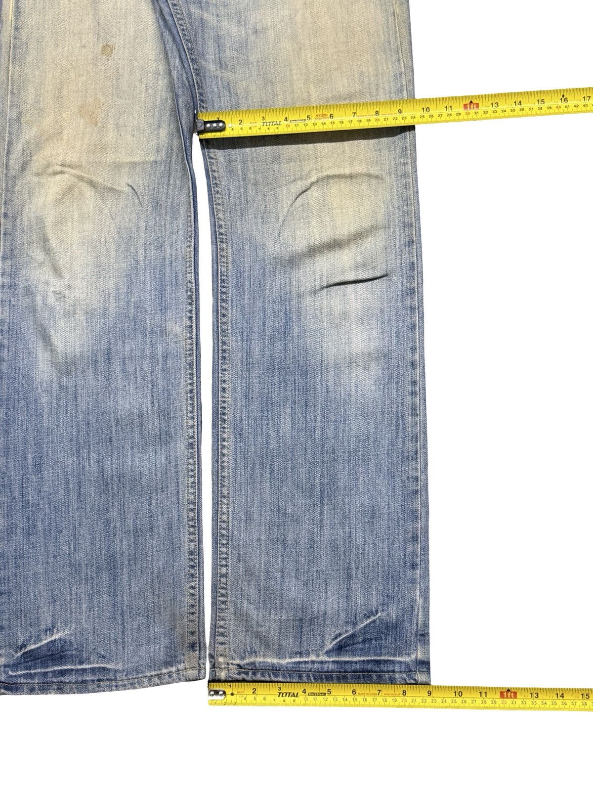 American Eagle Outfitters Vintage American Eagle Denim Jeans Y2K Vintage Faded Wash 33 Size US 33 - 15 Thumbnail