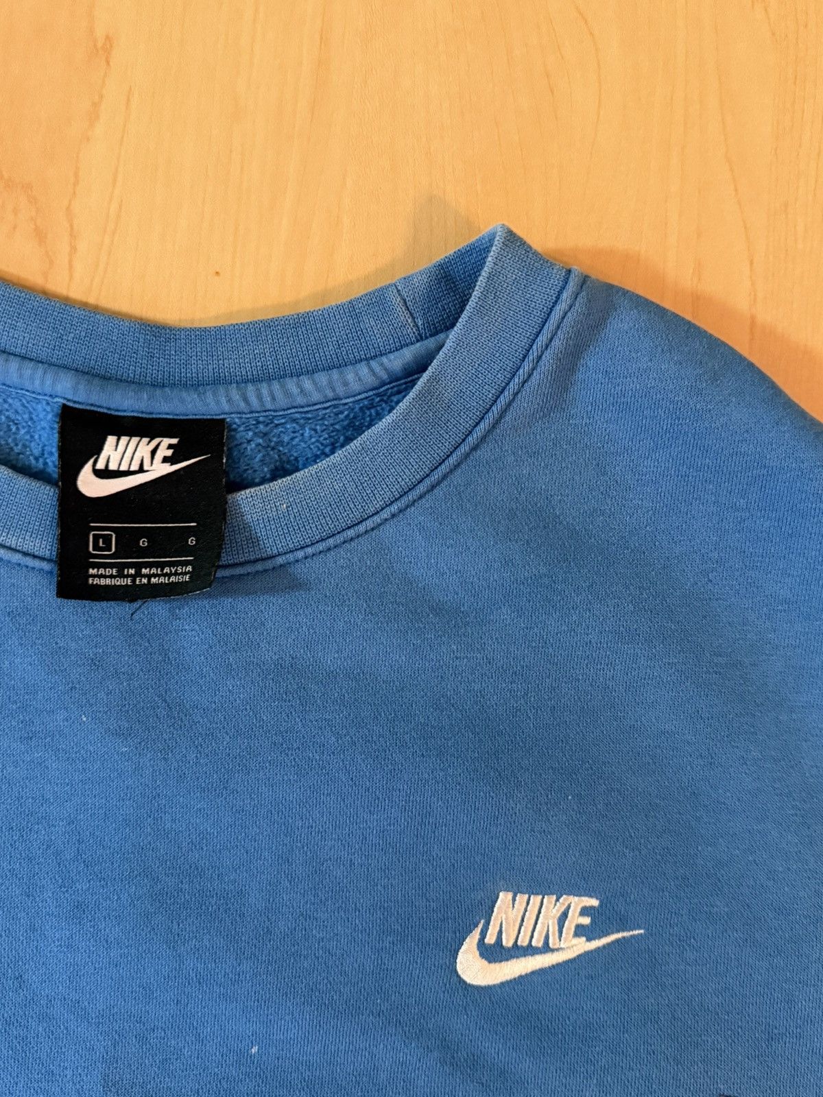 Nike Nike Sweatshirt 🔵 Size US L / EU 52-54 / 3 - 3 Thumbnail