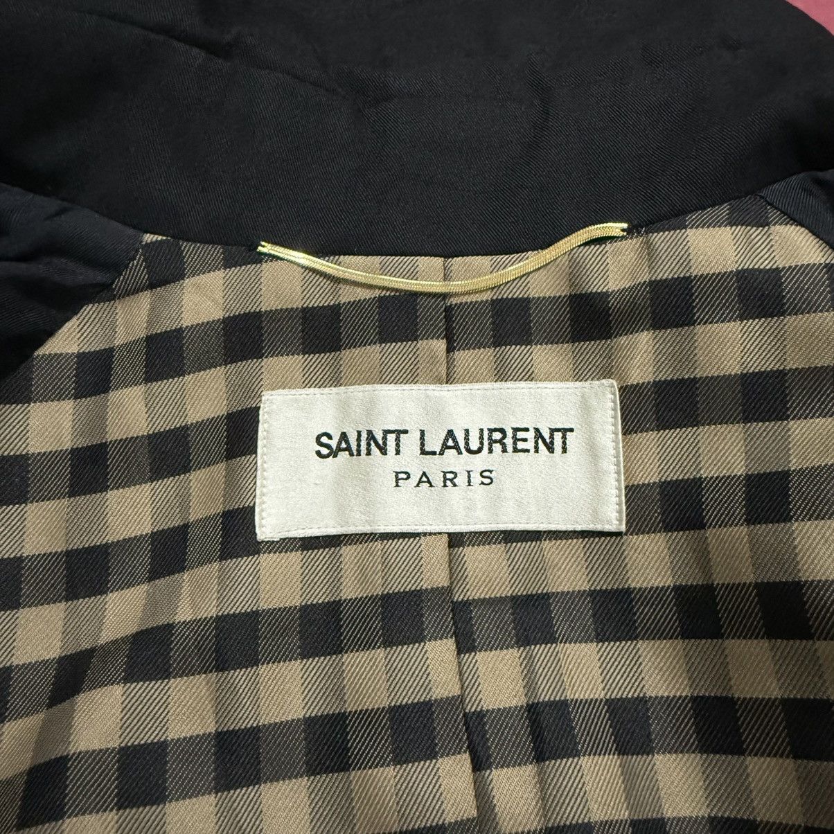 Saint Laurent Paris Saint Laurent Paris Trench Coat Size US S / EU 44-46 / 1 - 13 Thumbnail