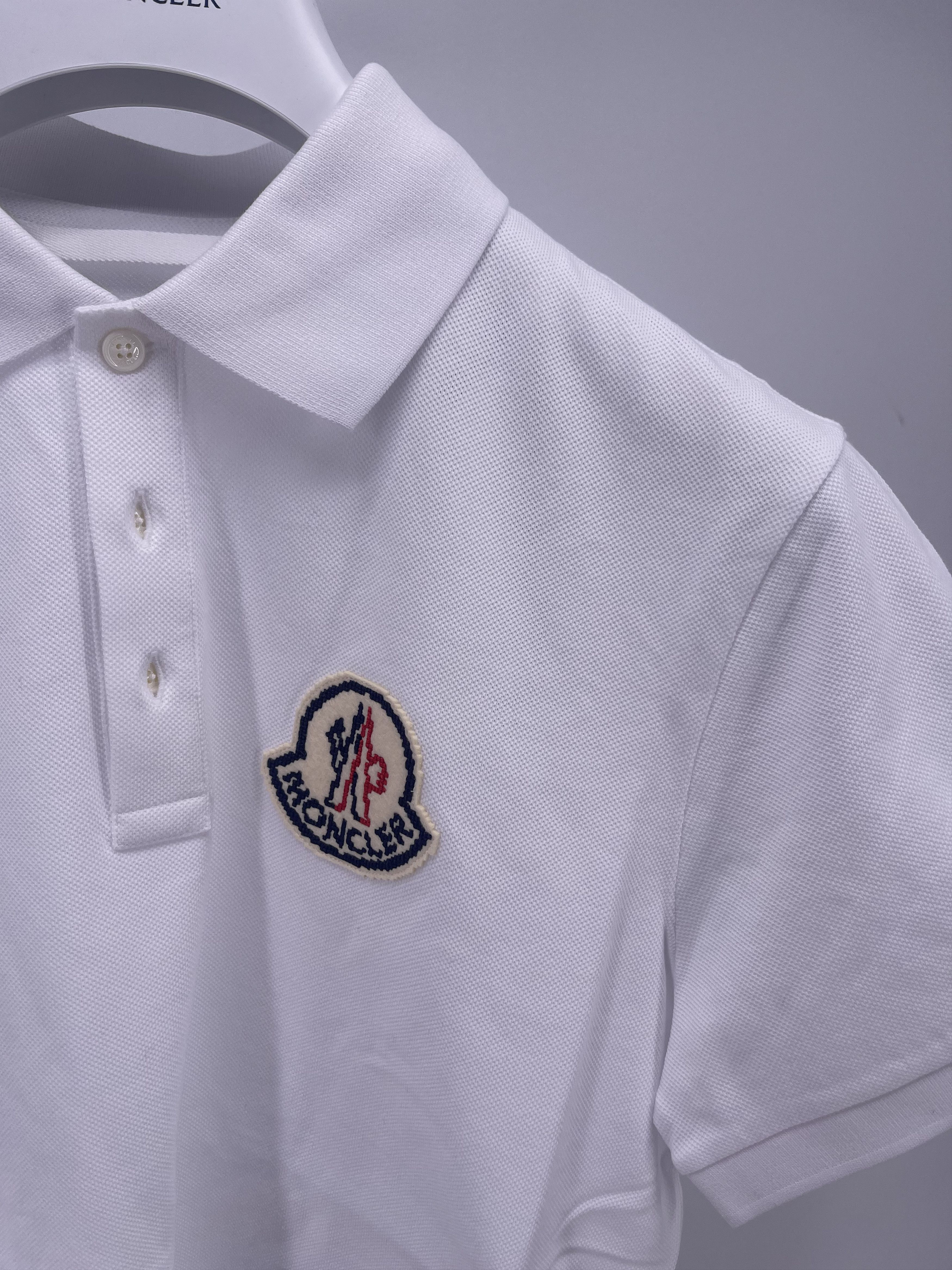 Moncler moncler pixle bage polo white size s Size US S / EU 44-46 / 1 - 2 Thumbnail