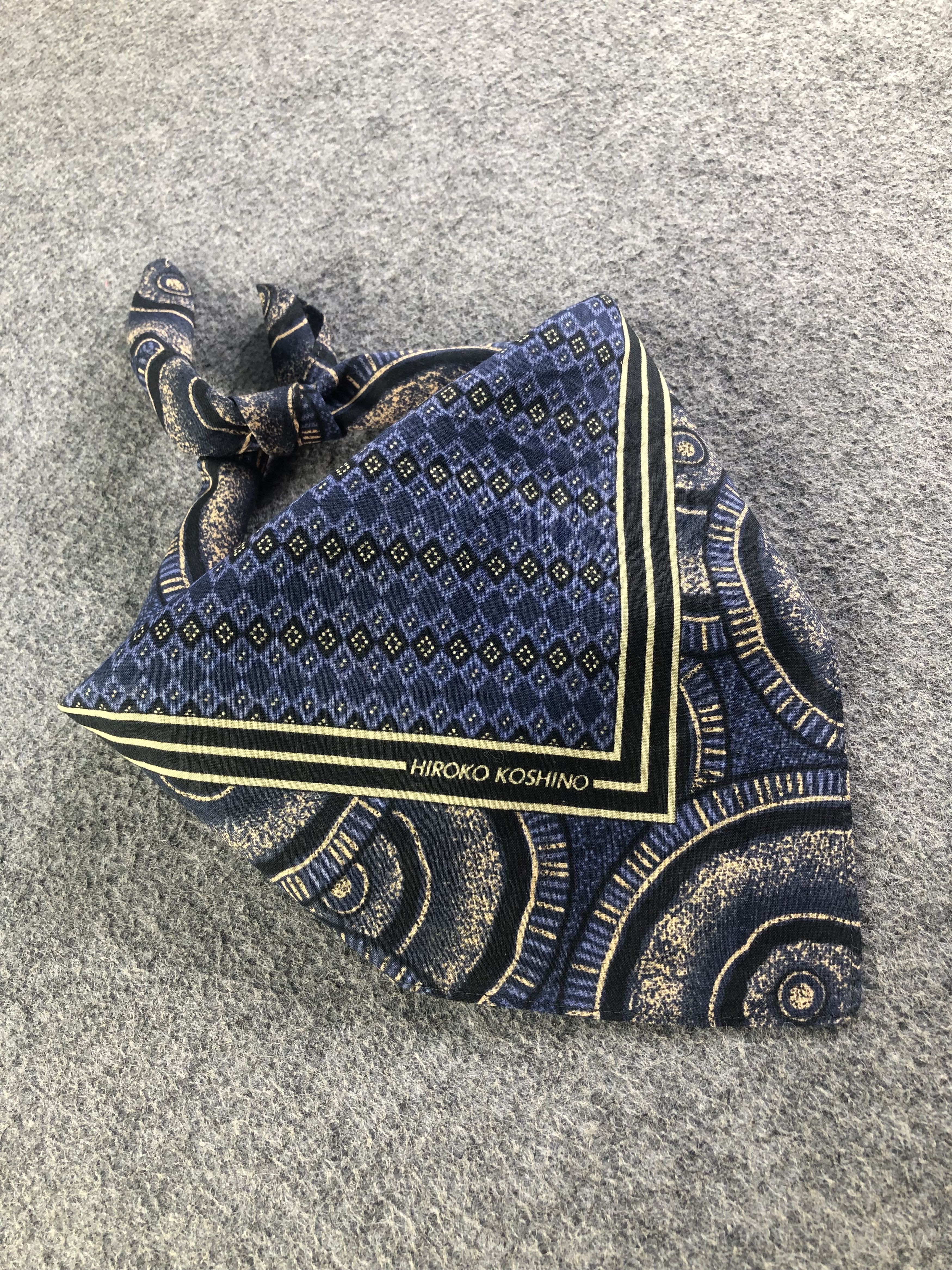 Hiroko Koshino Homme Hiroko Koshino Handkerchief / Bandana . Neckerchief C474 Size ONE SIZE - 2 Thumbnail