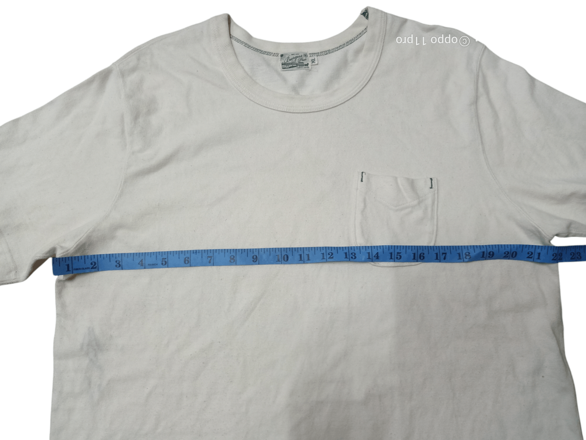 Burgus Plus × Japanese Brand Burgus Plus Poket Front Tee Shirt Size US XL / EU 56 / 4 - 2 Thumbnail