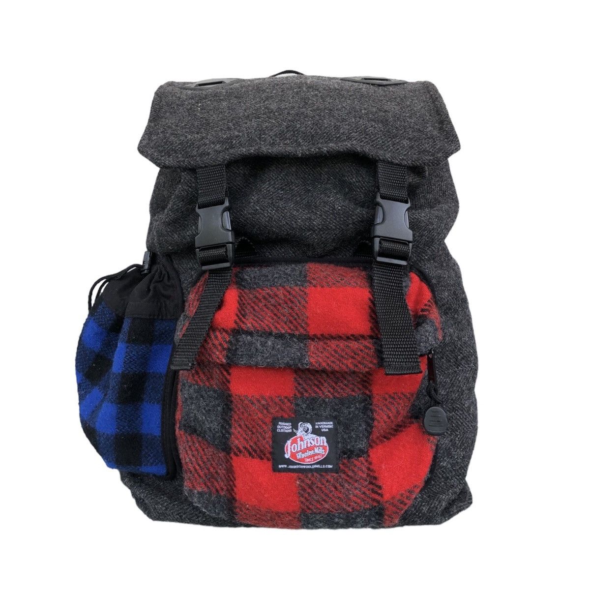 Johnson Woolen Mills Johnson Woolen Mills Patchwork Pockets Backpack Size ONE SIZE - 1 Thumbnail