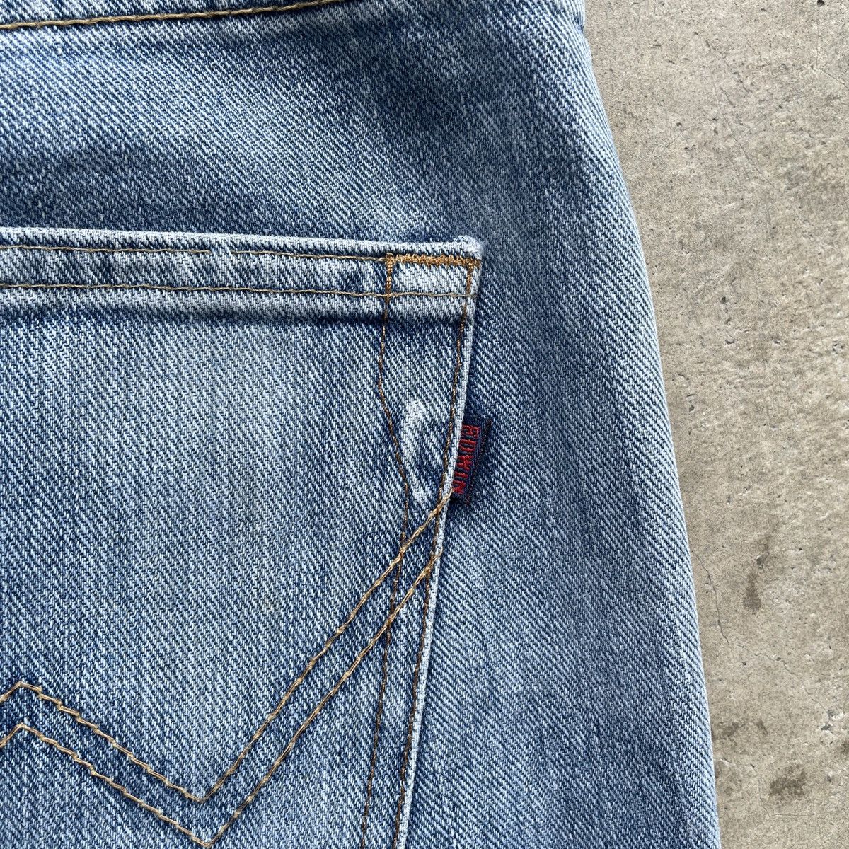 Edwin W33💥 Vintage Edwin Faded Made In Japan Jeans Pants Denim Size US 33 - 10 Thumbnail
