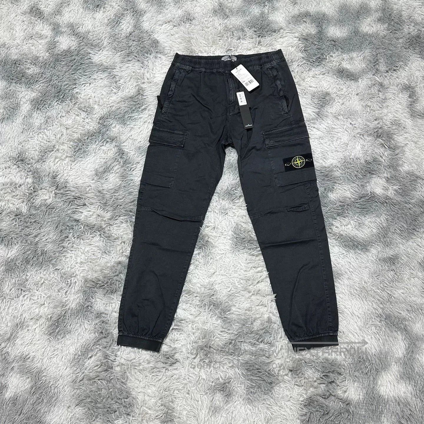 Stone Island stone island black work pants W30 size. Size US 30 / EU 46 - 1 Thumbnail