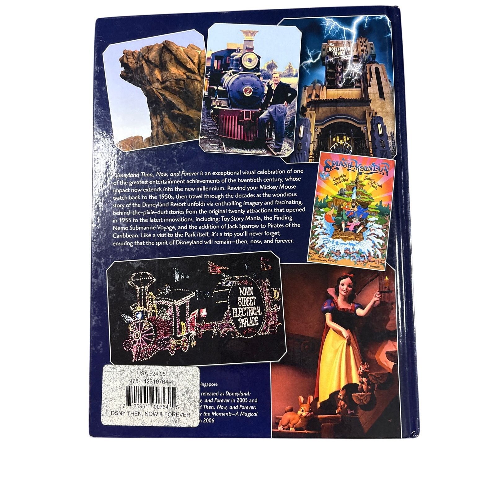 Disney Disneyland Then Now and Forever Hardcover book 2008 Size ONE SIZE - 2 Thumbnail
