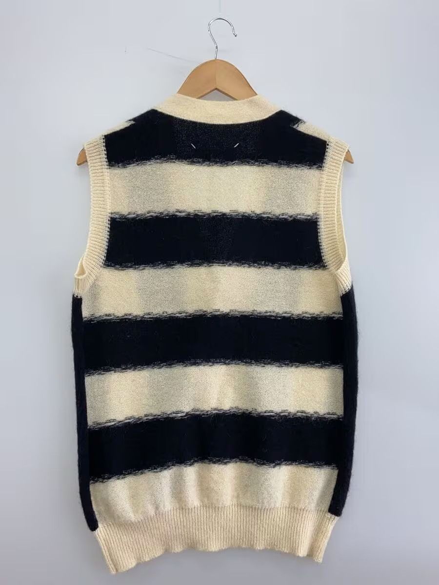 Maison Margiela Striped Wool Knit Sweater Vest Size US M / EU 48-50 / 2 - 2 Thumbnail