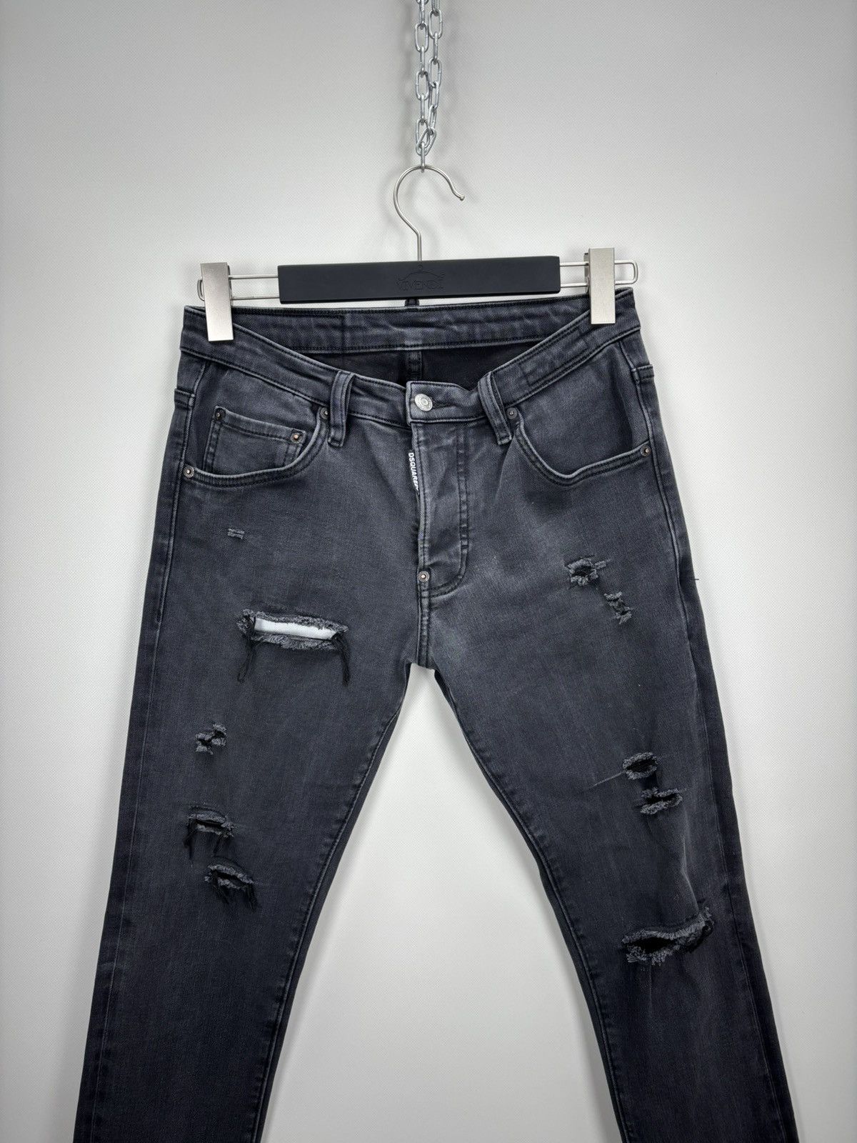 Dsquared2 Mens jeans Dsquared2 Size 46 Color Black Size US 26 / EU 42 - 2 Thumbnail