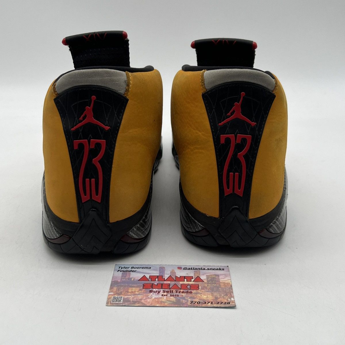 Jordan Brand Air Jordan 14 reverse Ferrari Size US 11.5 / EU 44-45 - 3 Thumbnail