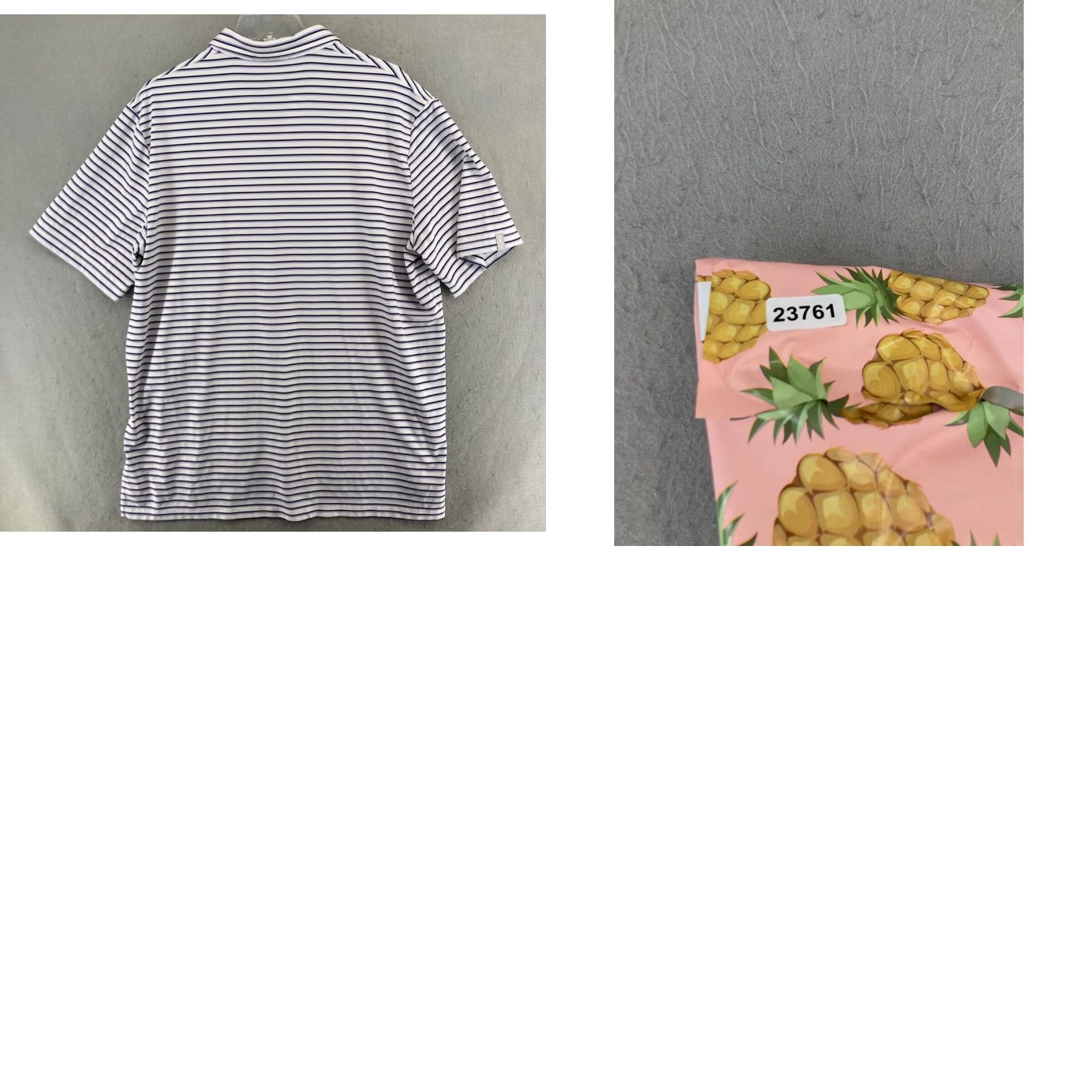 RLX Ralph Lauren RLX Ralph Lauren Polo Shirt XL Striped Purple Performance Shirt Mens Size US XL / EU 56 / 4 - 8 Thumbnail