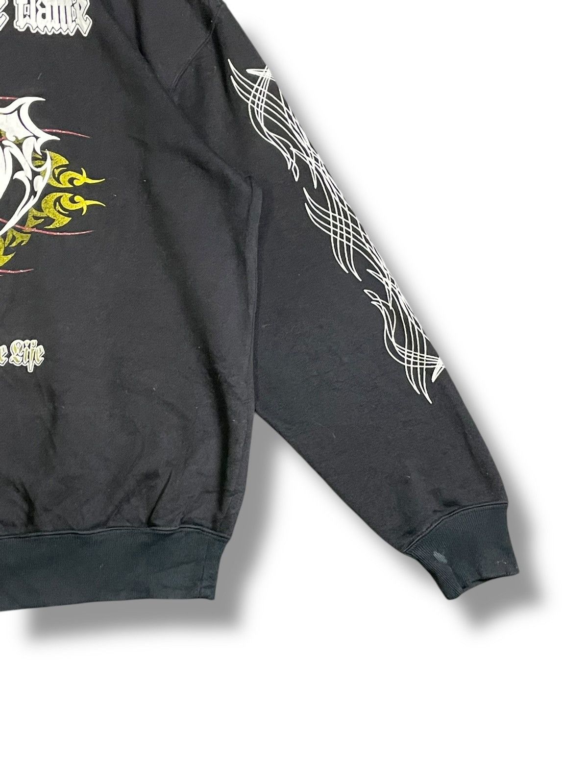If Six Was Nine × Japanese Brand × Le Grande Bleu (L.G.B.) The Flow of The Flame Sweatshirt (38) Size US L / EU 52-54 / 3 - 5 Thumbnail