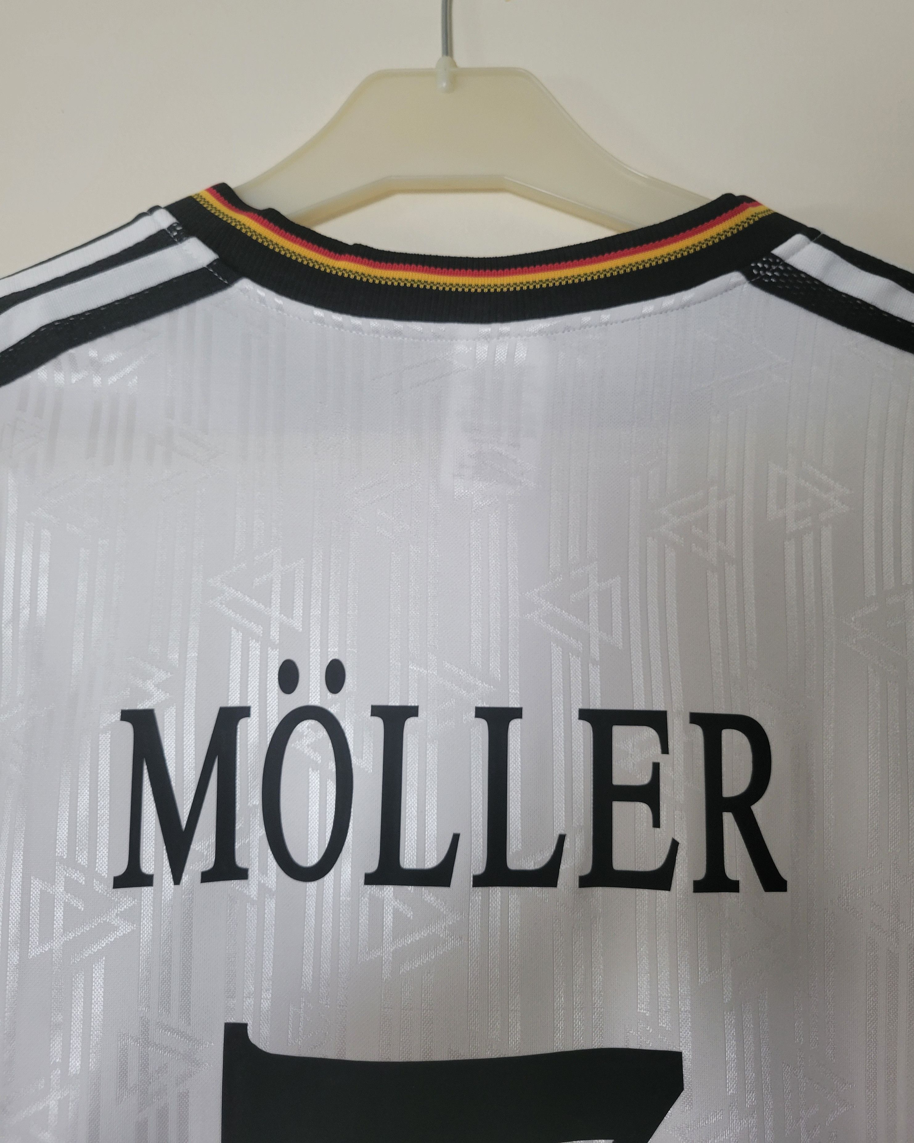 Other Möller 7 Germany 1996 Vintage Soccer Jersey Trikot Size US L / EU 52-54 / 3 - 2 Thumbnail