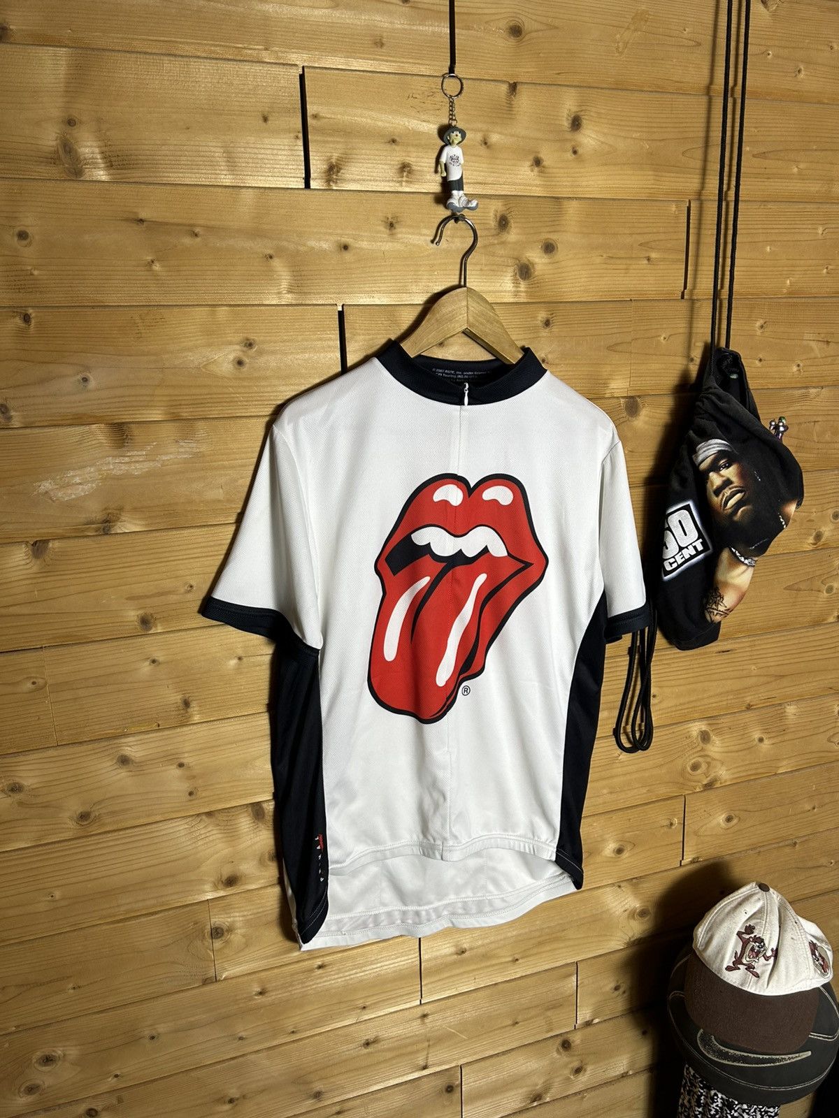 The Rolling Stones Vintage 2007 the Rolling Stones cycling shirt Size US XL / EU 56 / 4 - 1 Thumbnail