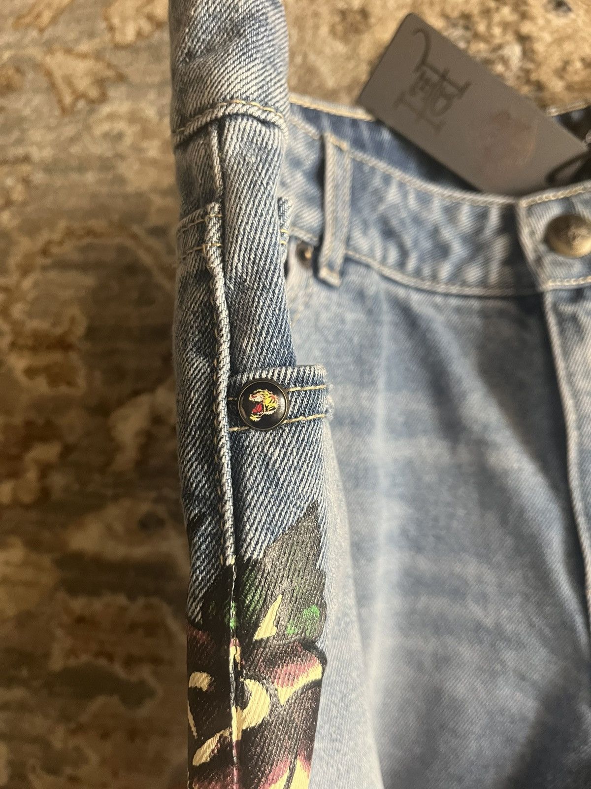 Ed Hardy LOVE ETERNAL MINI SHORTS Size 30" / US 8 / IT 44 - 5 Thumbnail
