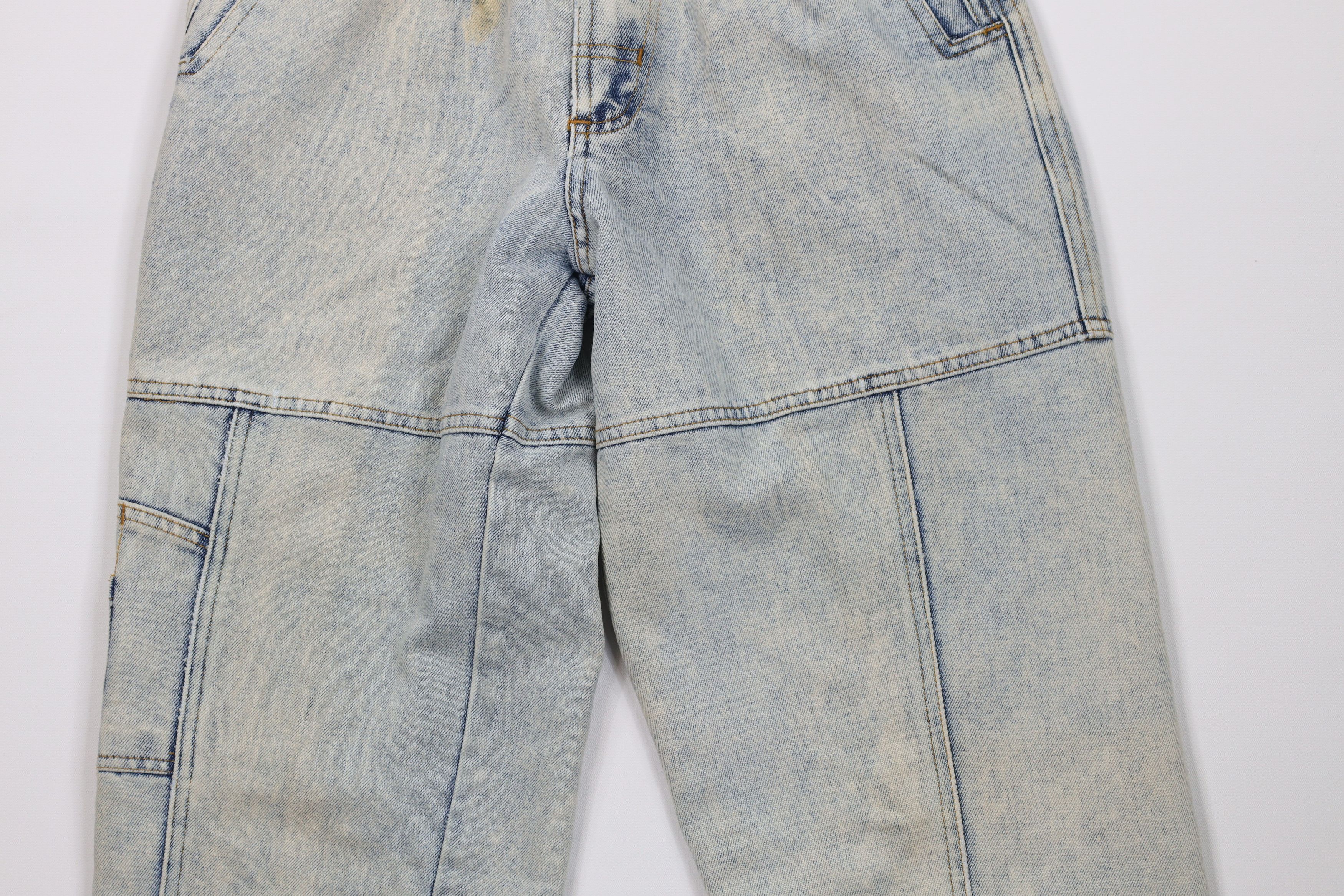 Vintage Vintage 80s 90s Bugle Boy Wash Flip Cuff High Waist Jeans Size 26" / US 2 / IT 38 - 4 Thumbnail