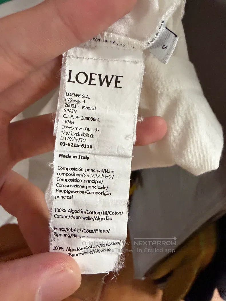 Loewe Loewe Rainbow Striped Logo Short Sleeve Size S / US 4 / IT 40 - 4 Thumbnail
