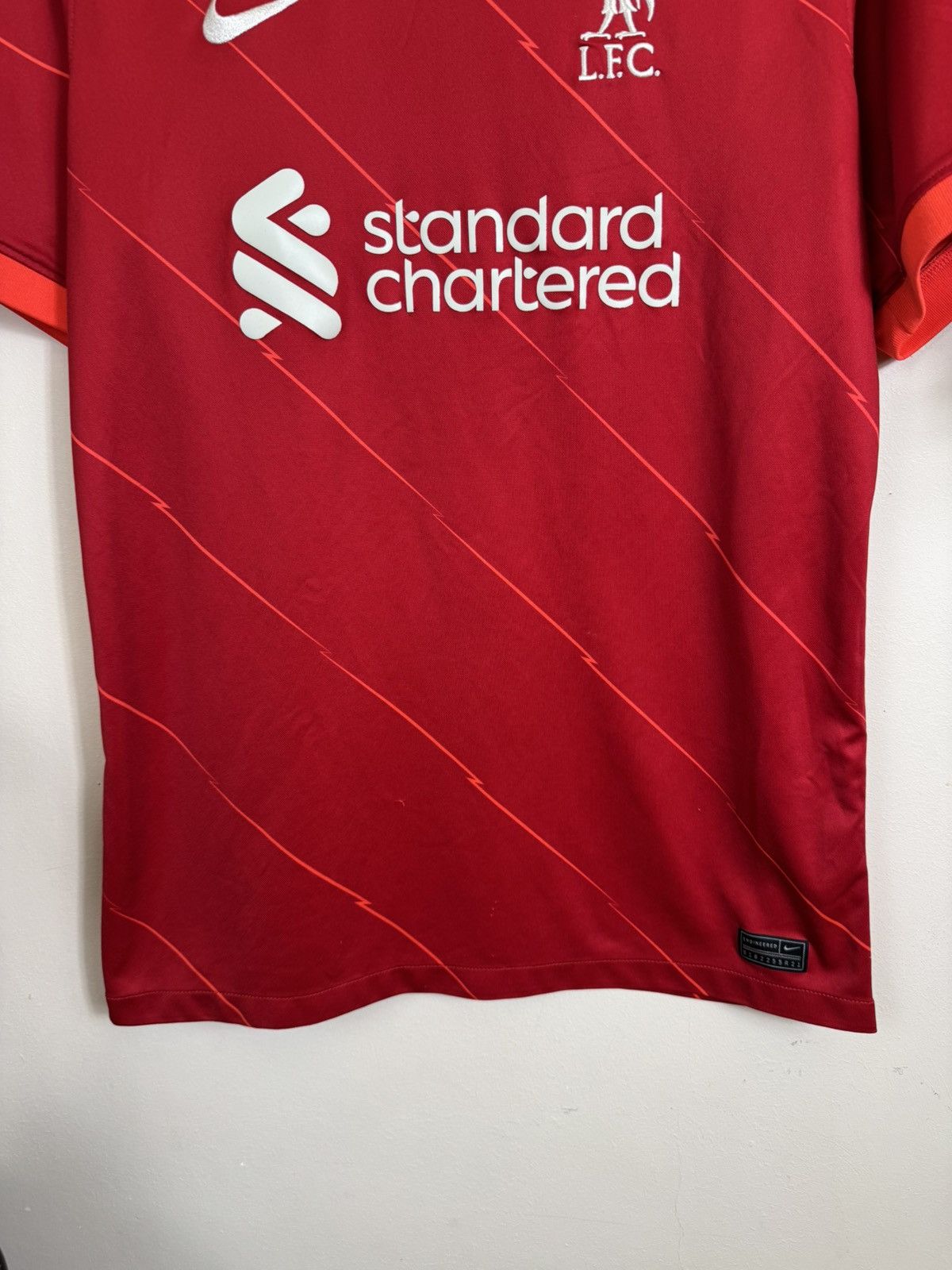 Nike Nike Liverpool Jersey 2021-22 #6 Thiago Home Kit Soccer L Size US L / EU 52-54 / 3 - 10 Thumbnail