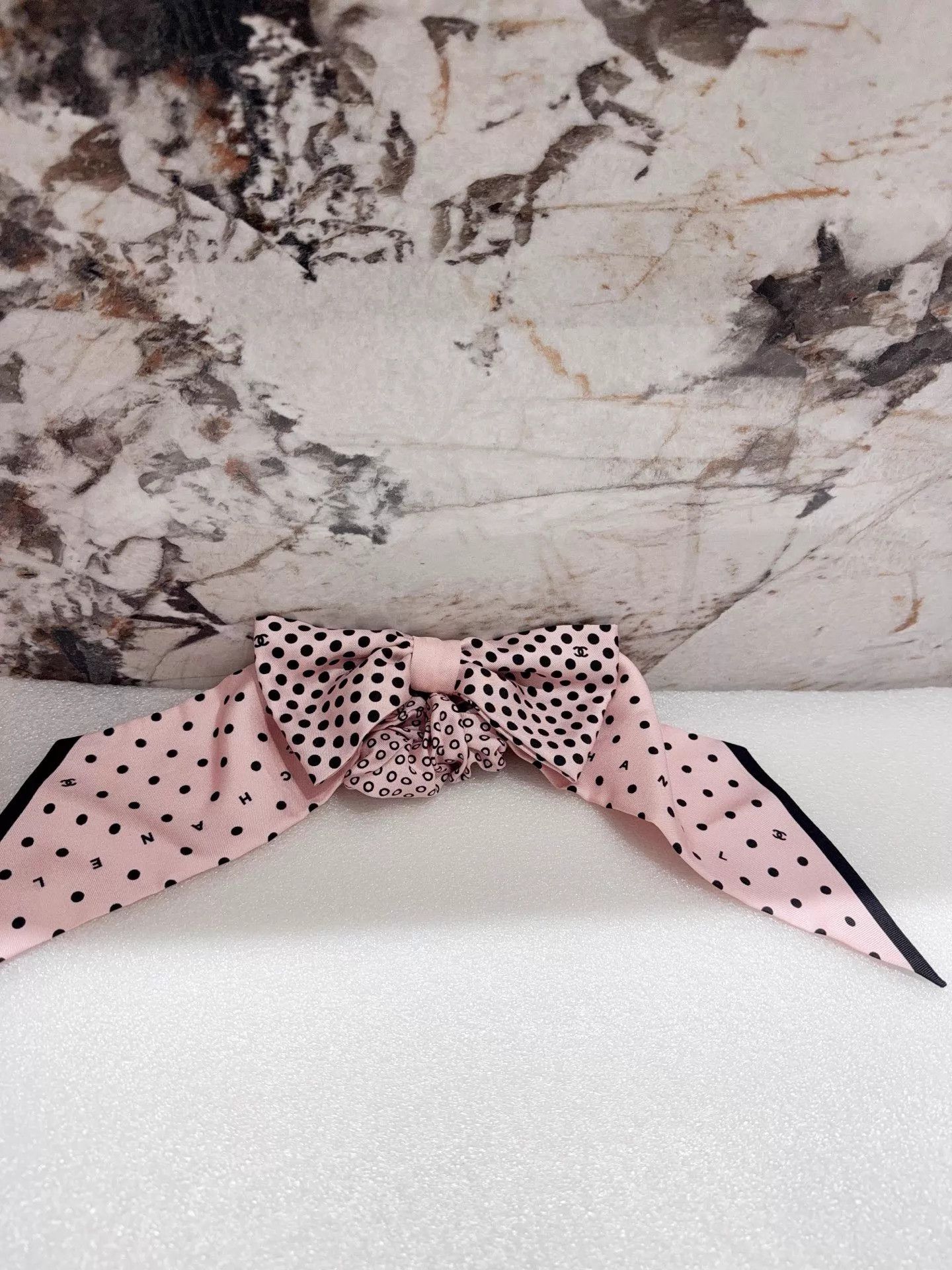 Chanel Chanel Bow Hair Tie - Lightly Used Size ONE SIZE - 7 Thumbnail