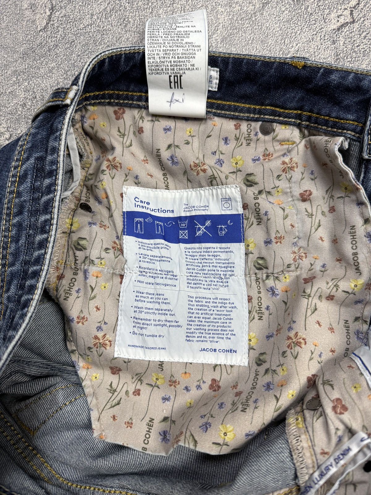 Jacob Cohen Jacob Cohen Men’s Comfort Jeans Size US 38 / EU 54 - 13 Thumbnail