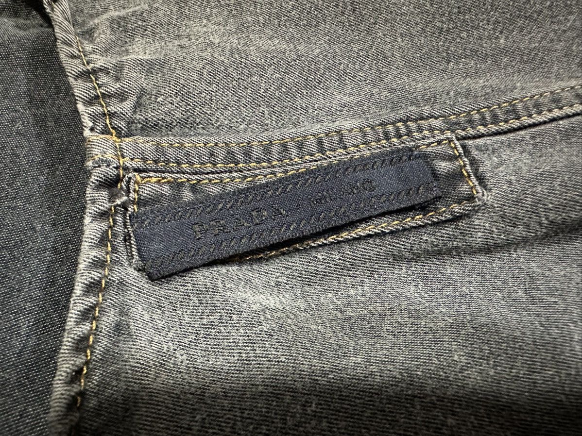 Prada 🔥Archived Prada Indigo Denim Shirt 2012 Size US L / EU 52-54 / 3 - 15 Thumbnail