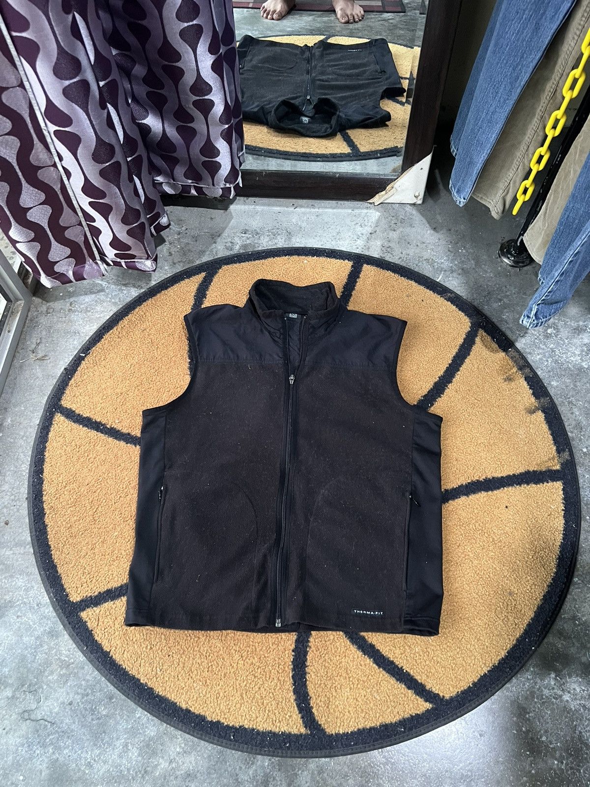 Nike 🔥Vintage Nike Therma Fit Zipper Vest Size US M / EU 48-50 / 2 - 2 Thumbnail