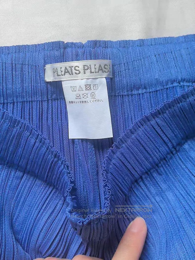 Issey Miyake Issey Miyake Blue Pants Size 26" / US 2 / IT 38 - 3 Thumbnail