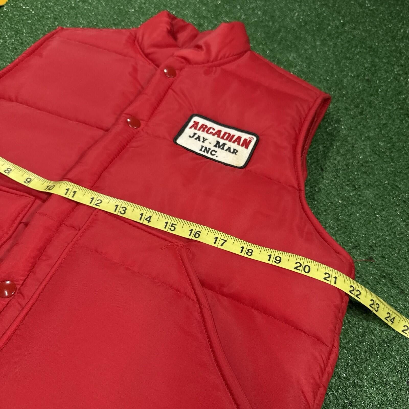 Other Vintage 70s Red Puffer Vest Workwear Utility Snap Jay Mar M Size US M / EU 48-50 / 2 - 4 Thumbnail