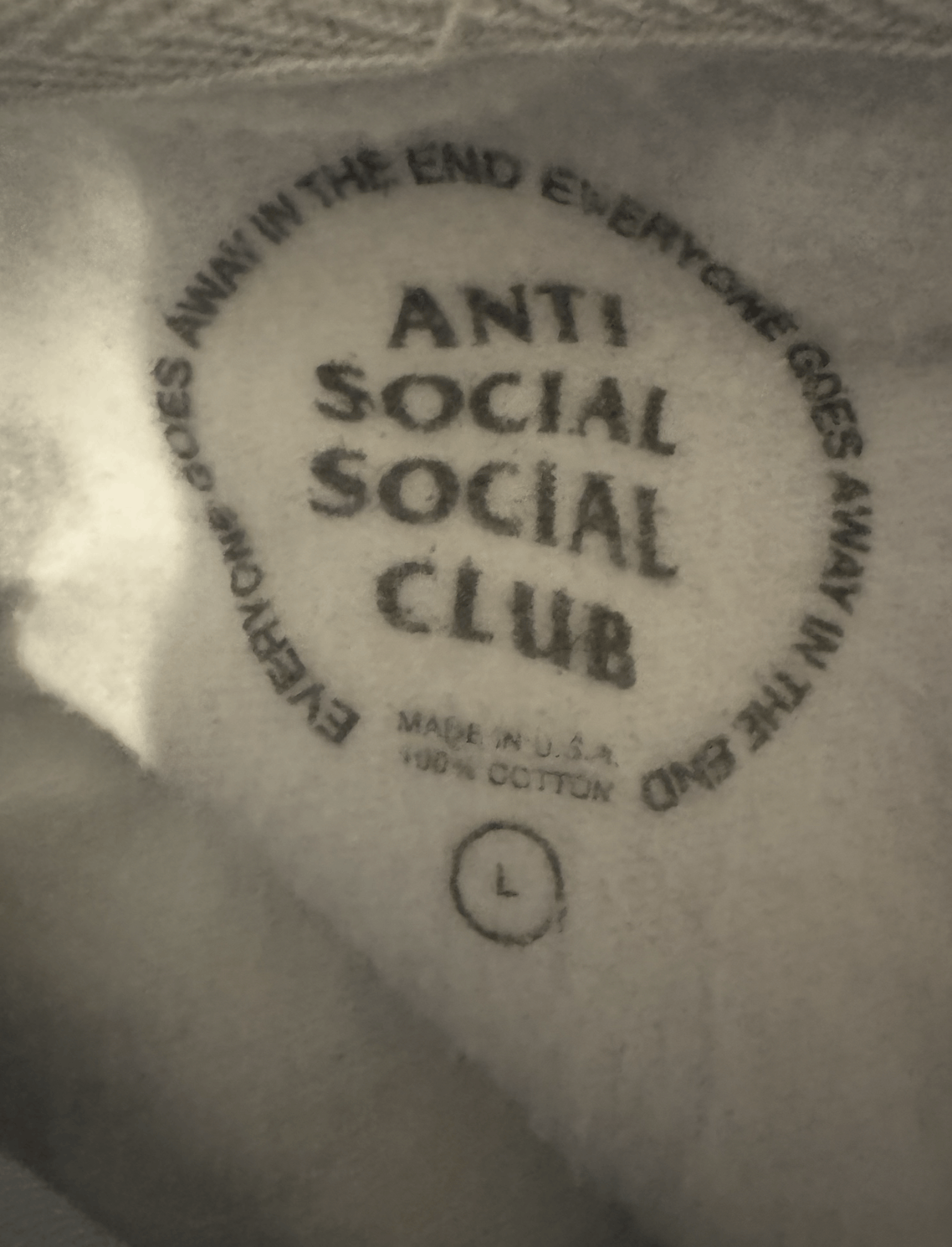 Anti Social Social Club Anti Social Social Club Hoodie Size US L / EU 52-54 / 3 - 3 Thumbnail