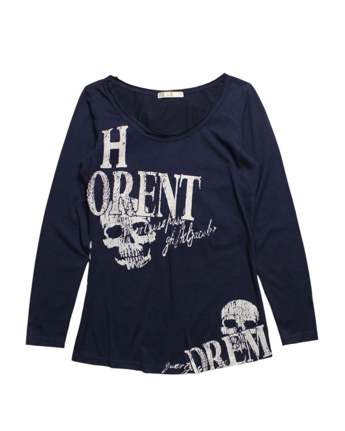 If Six Was Nine 2000S PARK GIRL SPIDER WEB RIPPED LONG SLEEVE Size M / US 6-8 / IT 42-44 - 2 Thumbnail