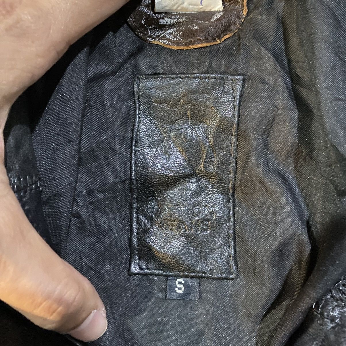 Acne Studios CRAZY VINTAGE 1997‼️ Acne Action Jeans leather biker jacket Size US S / EU 44-46 / 1 - 24 Thumbnail
