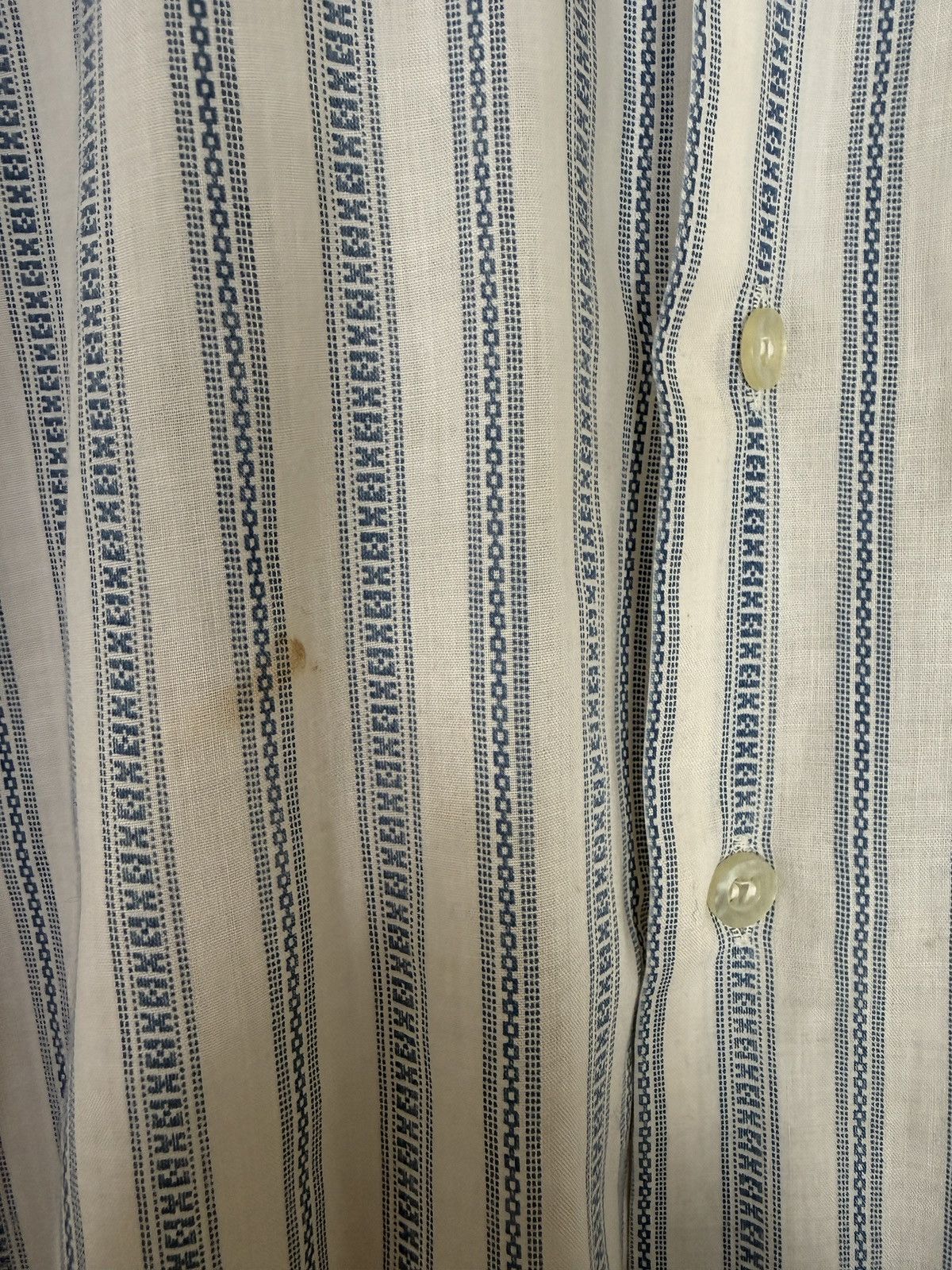 Vintage Vintage 70s Westvale Striped Button Up Collared Shirt Size US L / EU 52-54 / 3 - 4 Thumbnail