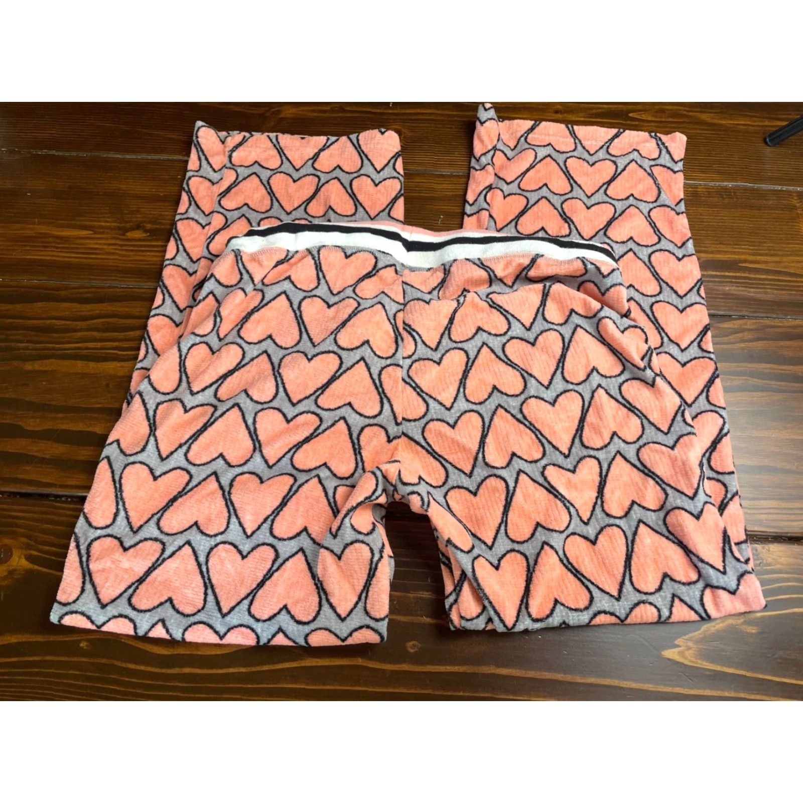 Christian Siriano Christian Sirino Pants Women's XL Pink Pajama Elastic Twisted Twisted Animal Print Penguin Heart Modern Size 40" / US 18 - 2 Thumbnail