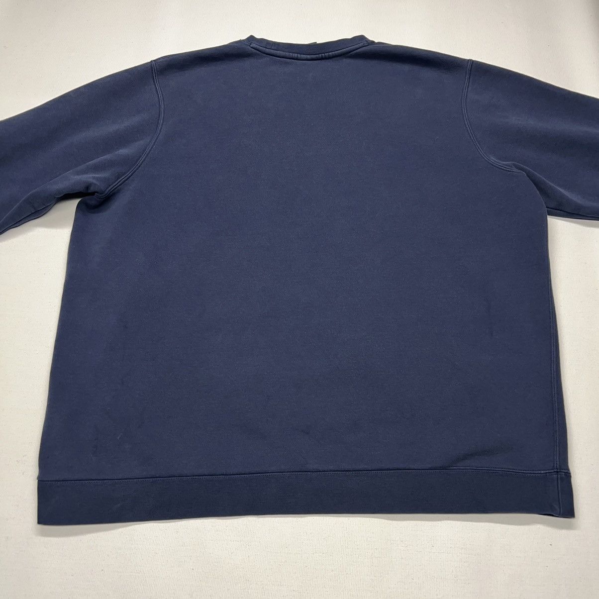Nike Nike Crewneck Sweatshirt Blue Swoosh Logo Sweater Y2K Size US XXL / EU 58 / 5 - 11 Thumbnail