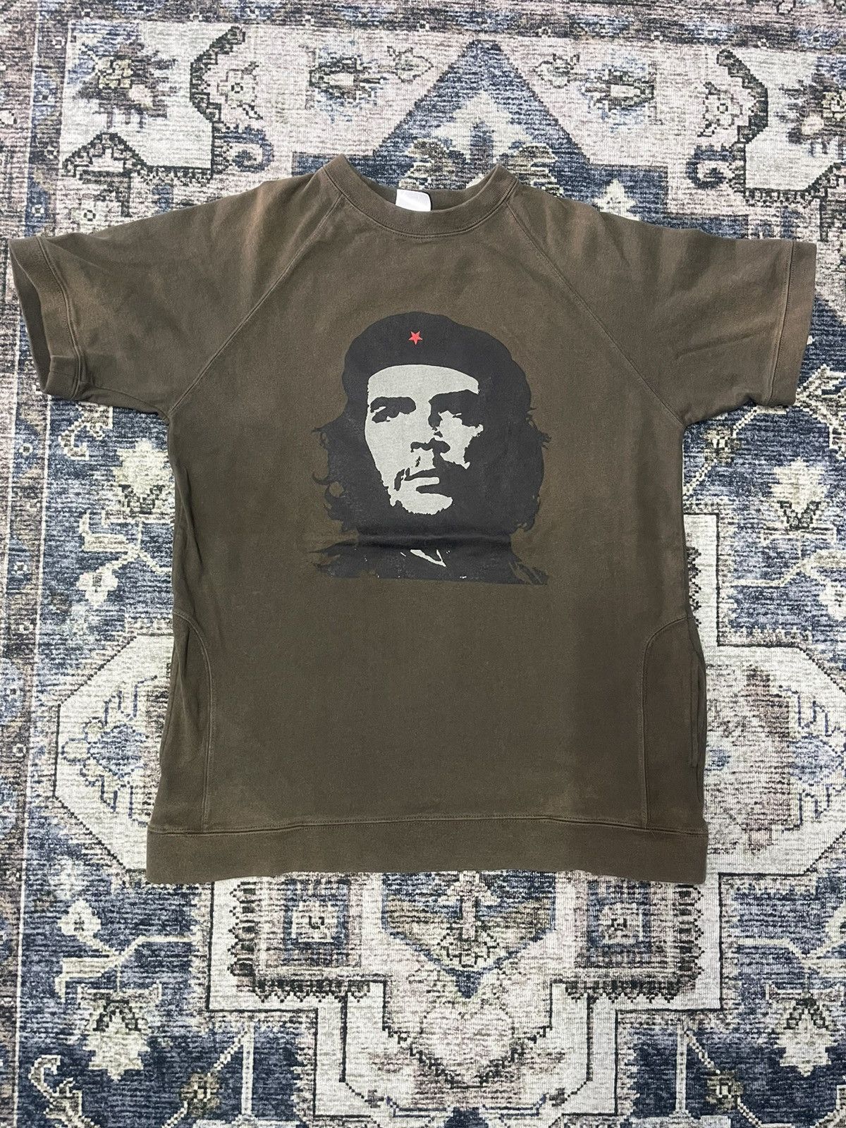 Band Tees × Rage Against The Machine × Vintage VINTAGE CHE GUEVARA BIG PHOTO VERY RARE Size US L / EU 52-54 / 3 - 1 Thumbnail