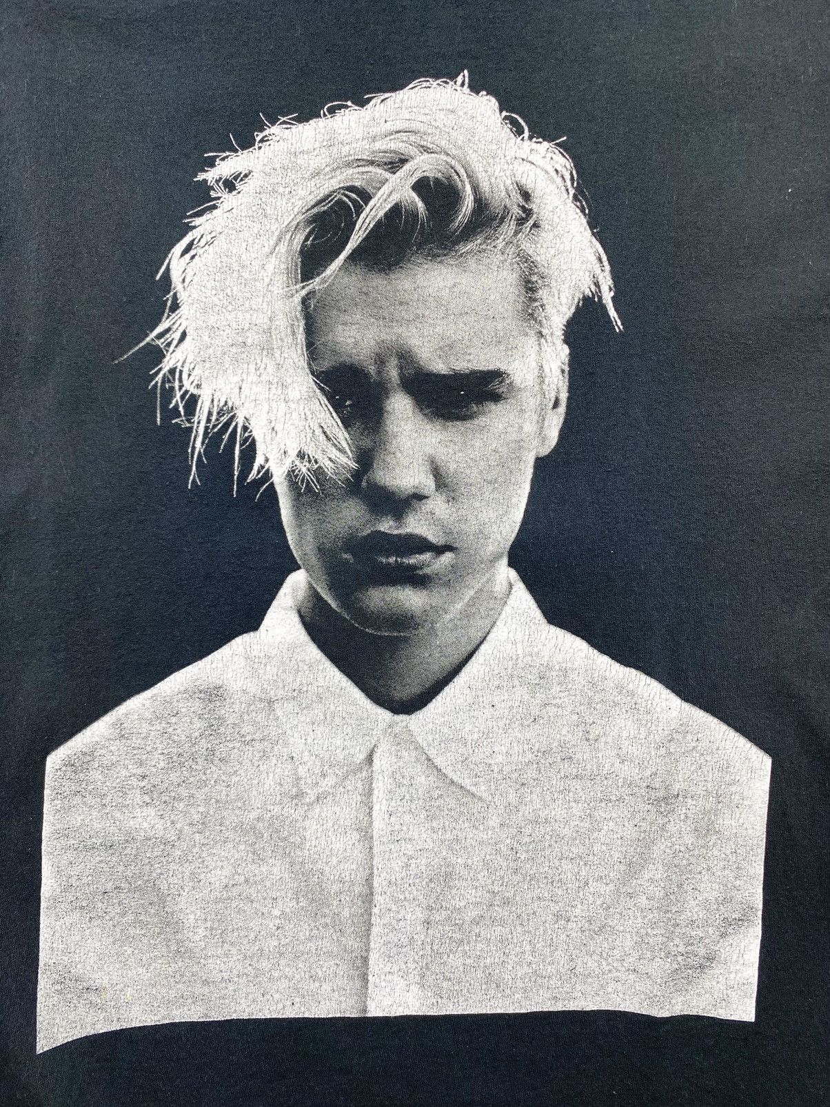Band Tees Justin Bieber Purpose Tour T Shirt Big Face Print Y2K Hype Size US L / EU 52-54 / 3 - 5 Thumbnail