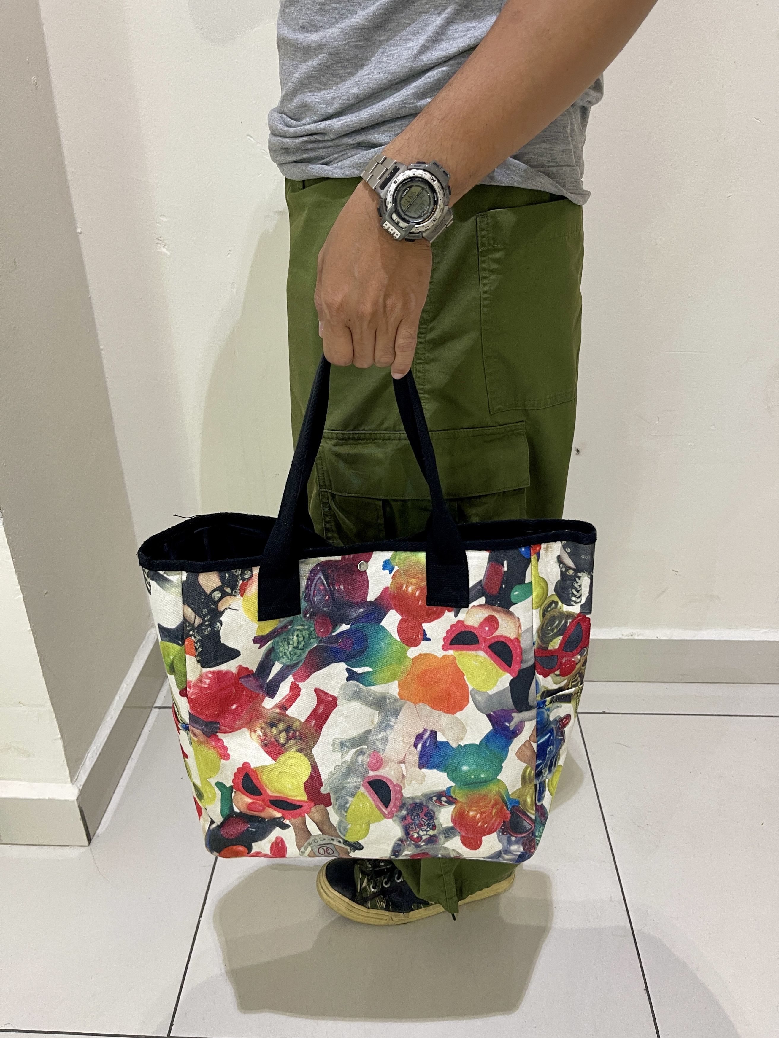 Hysteric Glamour HYSTERIC FULLPRINT CANVAS TOTE BAG Size ONE SIZE - 1 Thumbnail