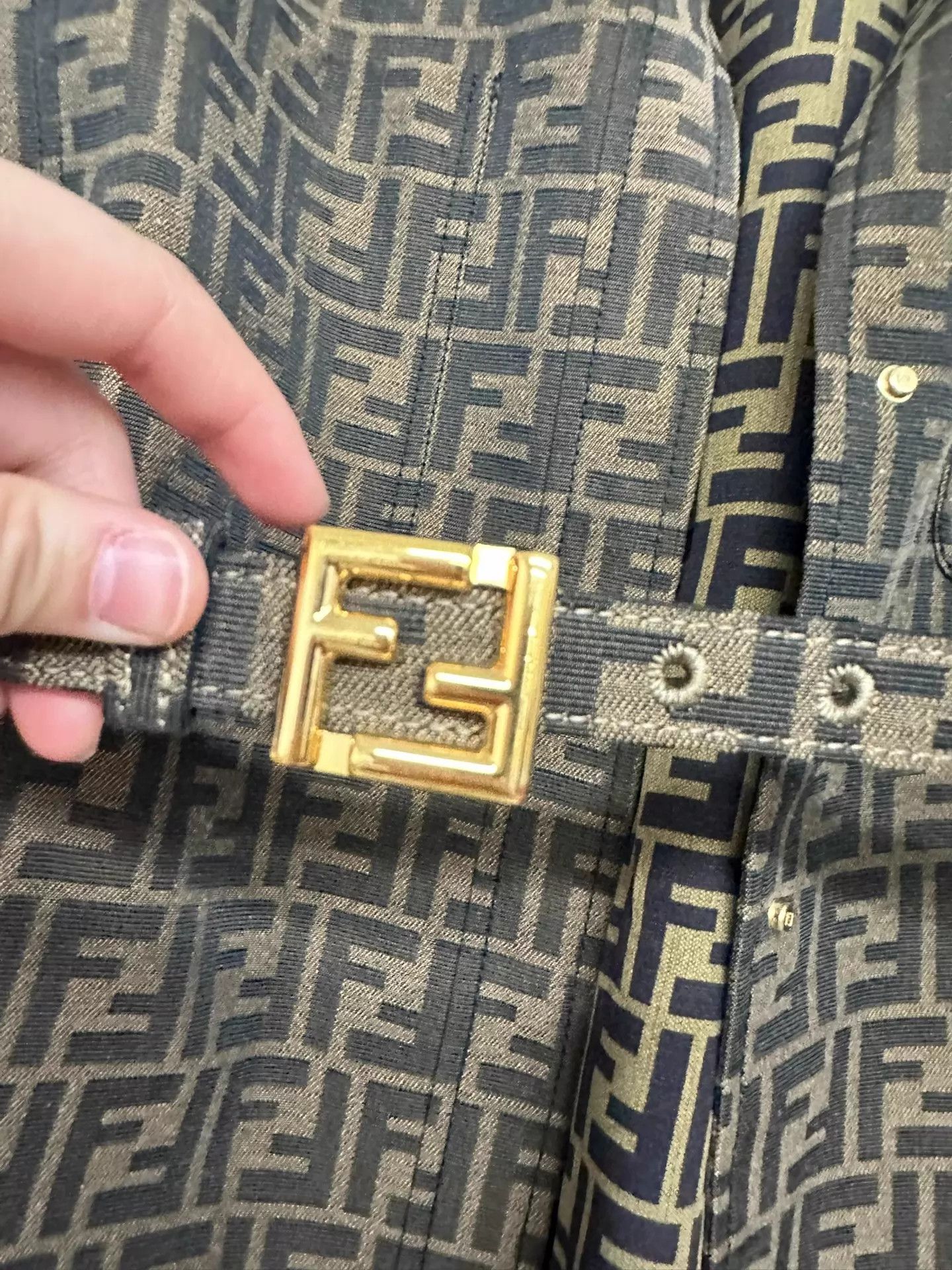 Fendi Fendi FF all over print 38 jacket Size XS / US 0-2 / IT 36-38 - 9 Thumbnail