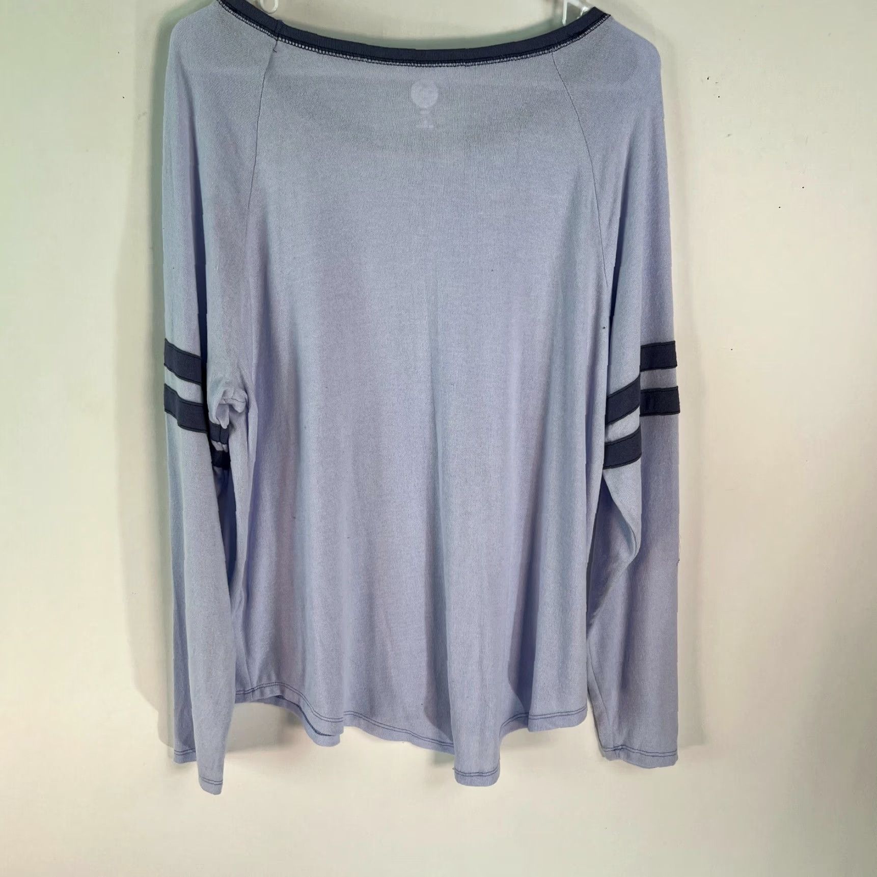 Vintage SO Blouse Shirt Women XL Purple Round Neck Relaxed Pullover Casual 2010s Mens? Girls? Size XL / US 12-14 / IT 48-50 - 2 Thumbnail