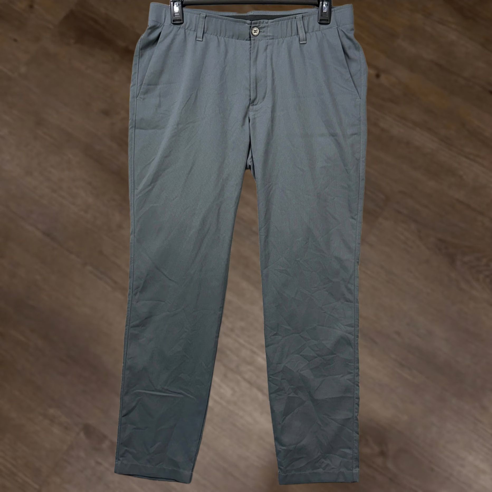 Under Armour Under Armour The Shadow Pants Hiking Mens 36X32 Gray Pockets Stretch Waistband Outdoor Pants Mens Size US 36 / EU 52 - 1 Thumbnail