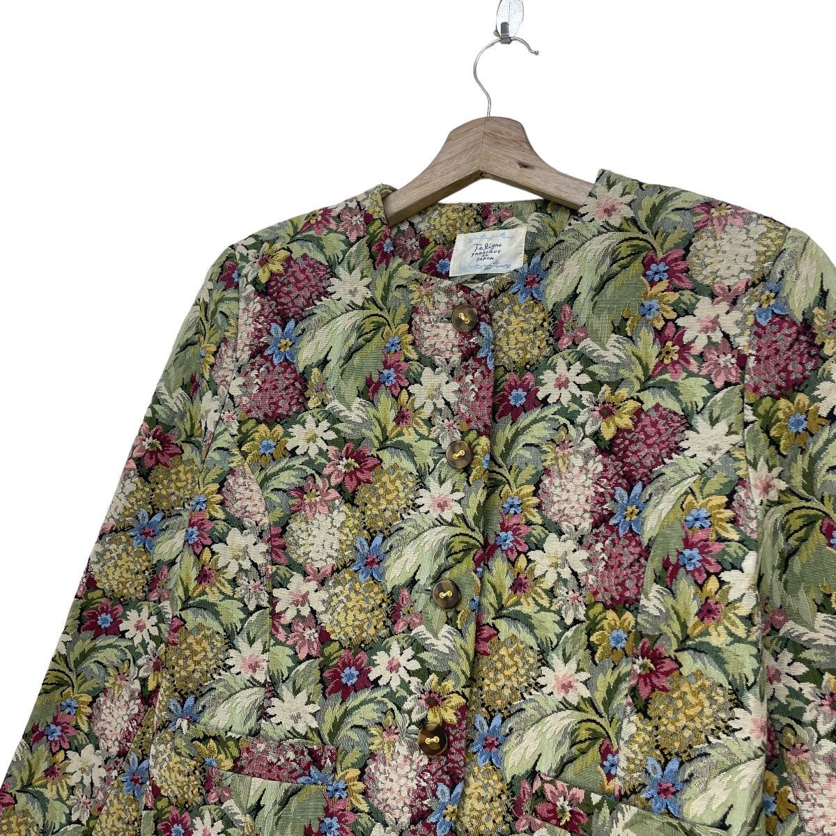 Designer × Japanese Brand Japanese Brand Telegne Fullprint Floral Jacket Size S / US 4 / IT 40 - 3 Thumbnail