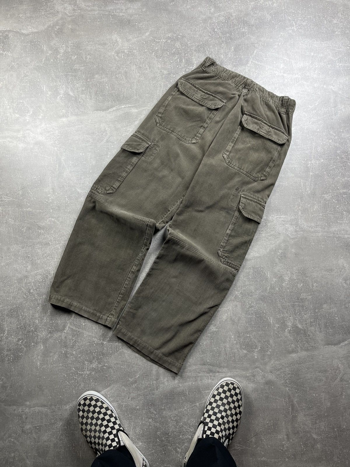 Other Cargo Military Multipocket Corduroy Khaki Pants Size US 28 / EU 44 - 1 Thumbnail