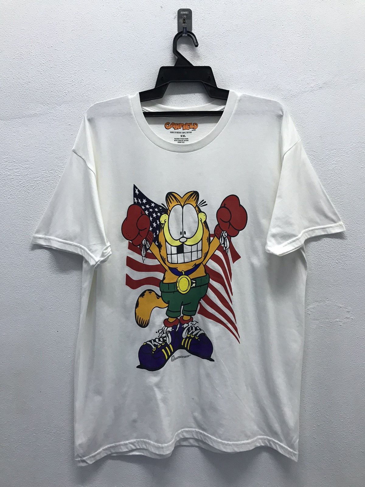 Vintage Vintage Garfield Never Hit Soft Shirt Size US XXL / EU 58 / 5 - 1 Thumbnail